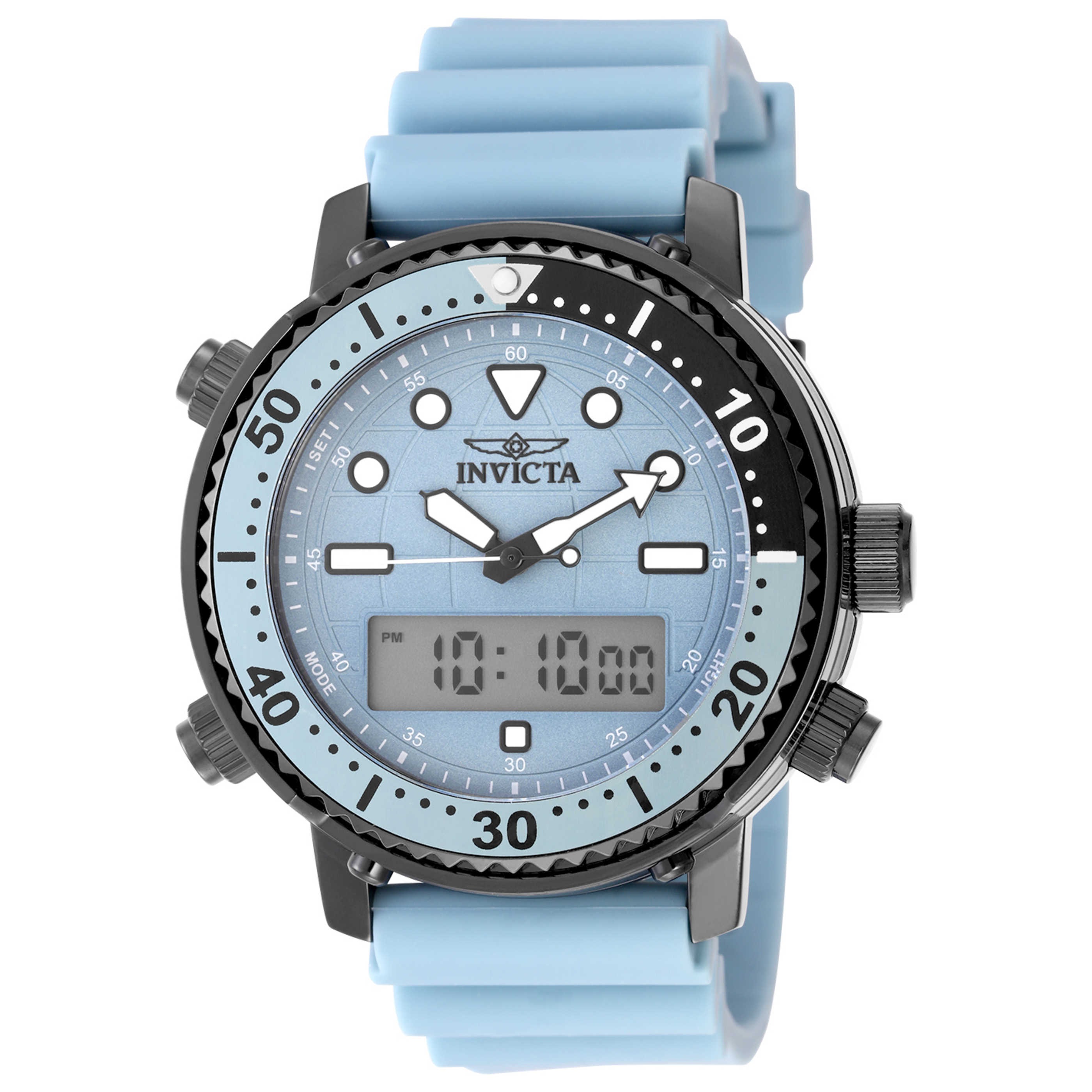שעון Invicta דגם Pro Diver לגברים 46.5 מ״מ כרונוגרף קוורץ
