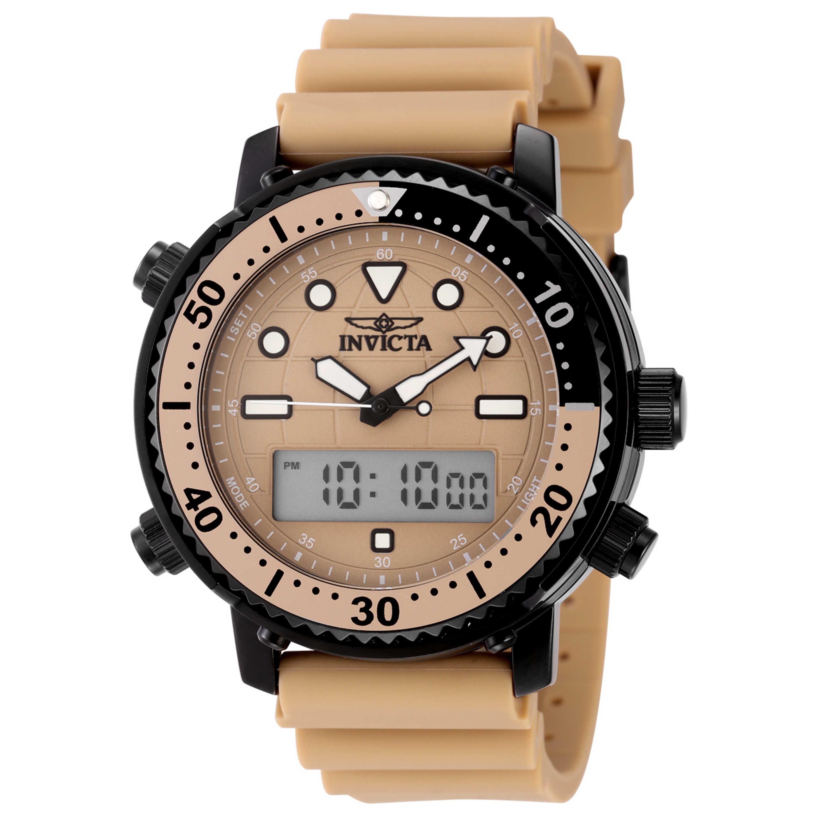 שעון Invicta דגם Pro Diver לגברים 46.5 מ״מ כרונוגרף קוורץ