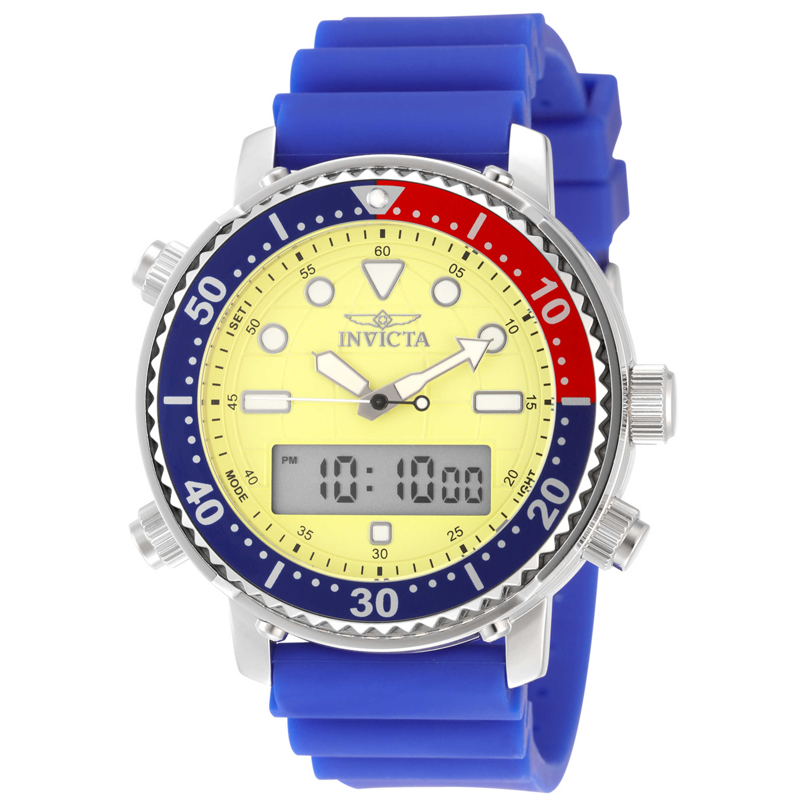 שעון Invicta דגם Pro Diver לגברים 46.5 מ״מ כרונוגרף קוורץ