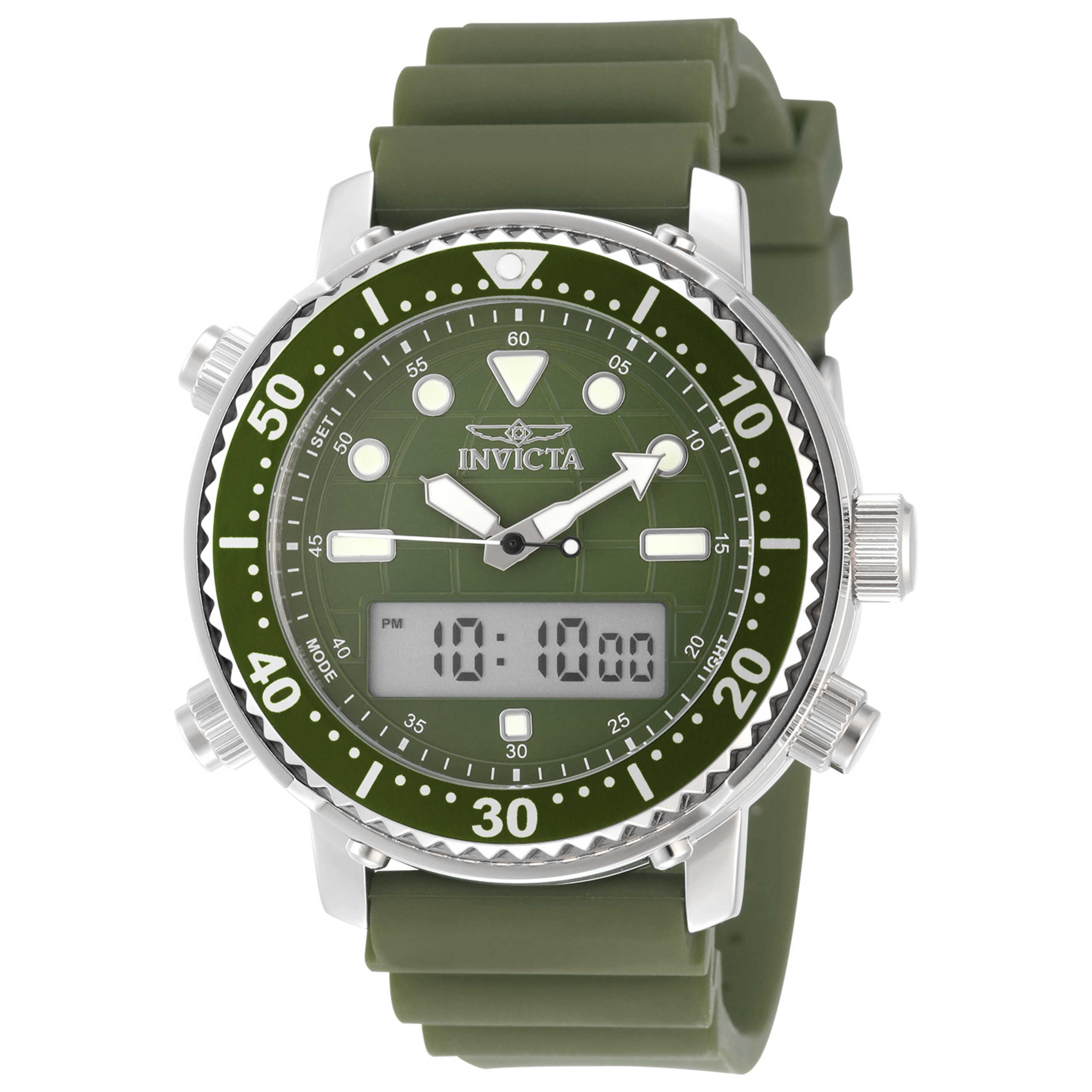 שעון Invicta דגם Pro Diver לגברים 46.5 מ״מ כרונוגרף קוורץ