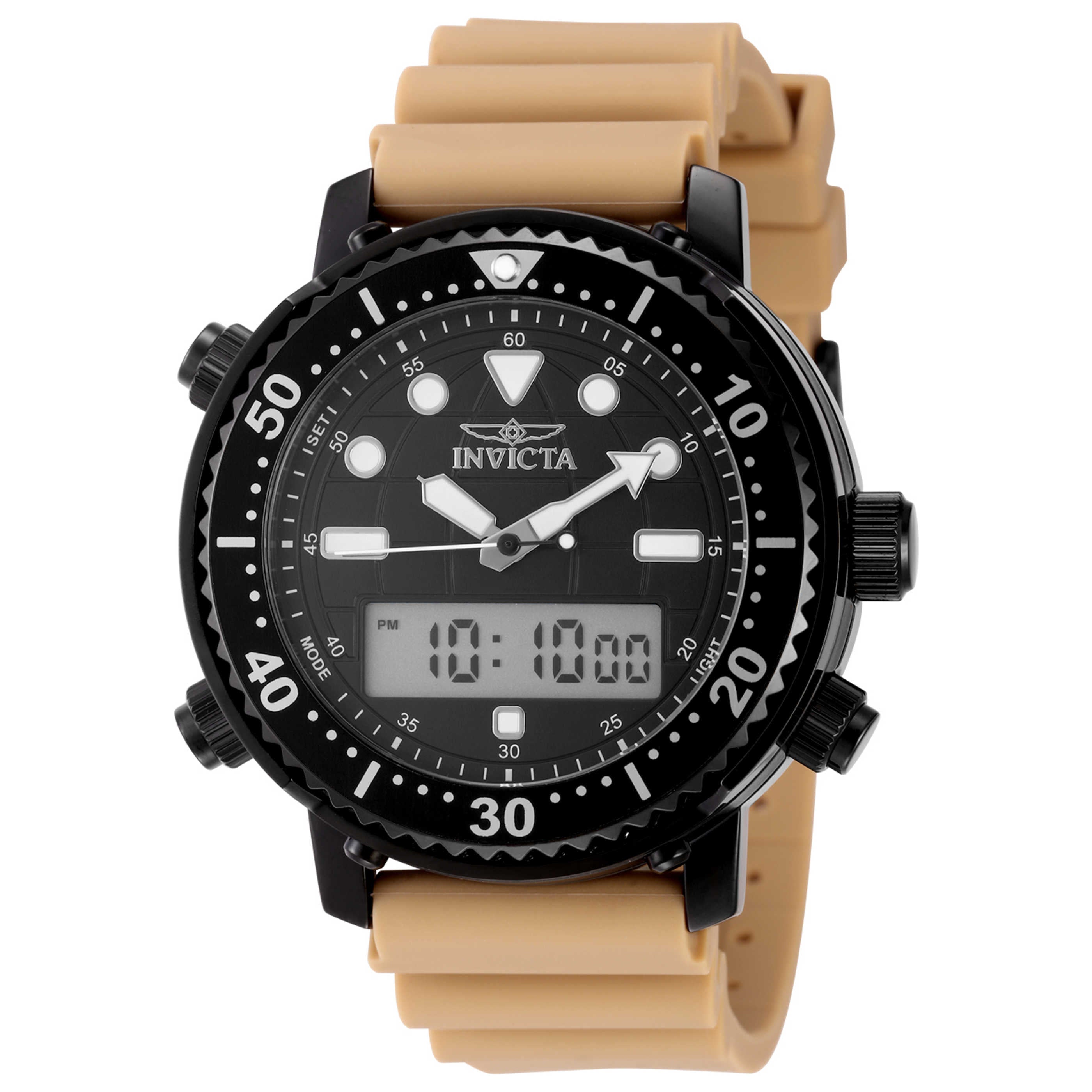שעון Invicta דגם Pro Diver לגברים 46.5 מ״מ כרונוגרף קוורץ