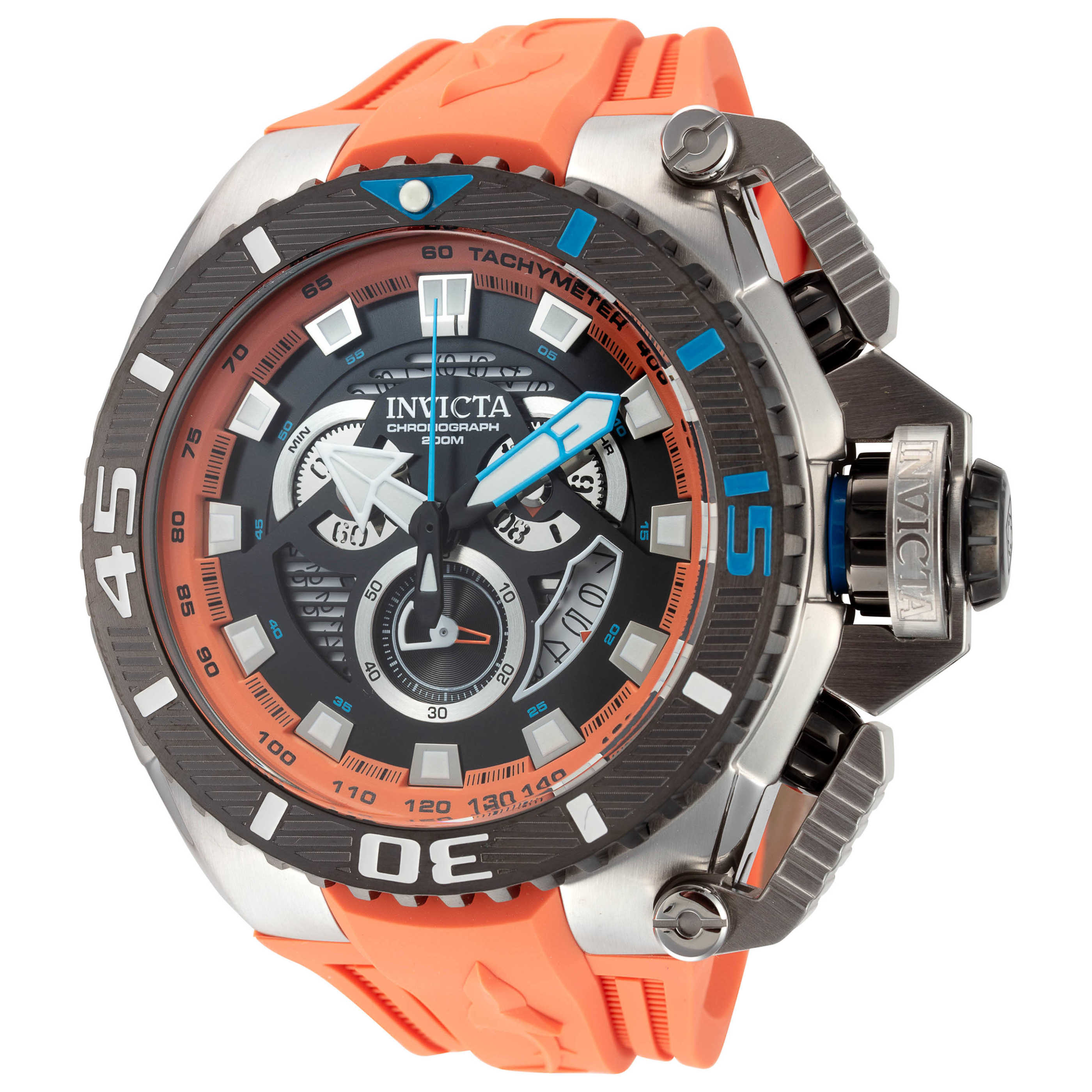 שעון לגבר Sea Hunter של Invicta, קוורץ, 57 מ״מ