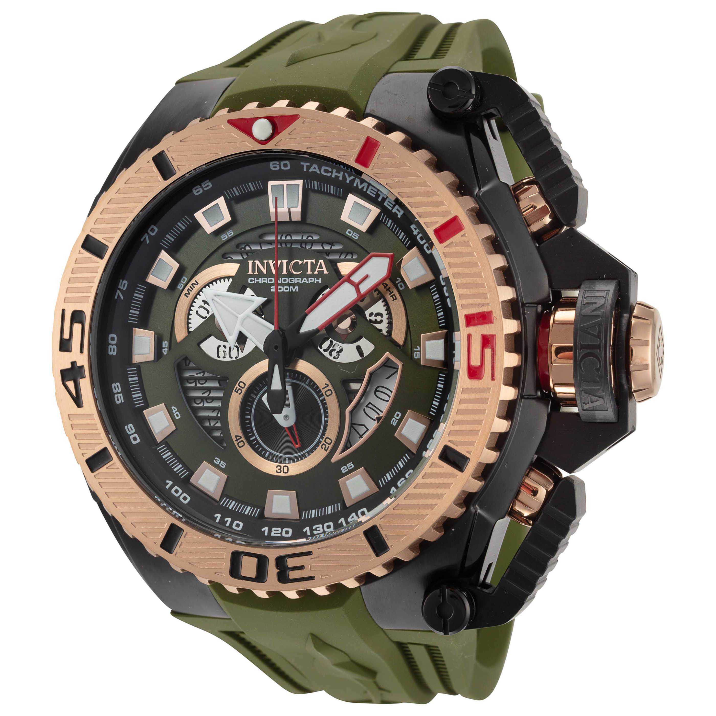 שעון Invicta דגם Sea Hunter לגברים 57 מ״מ קוורץ