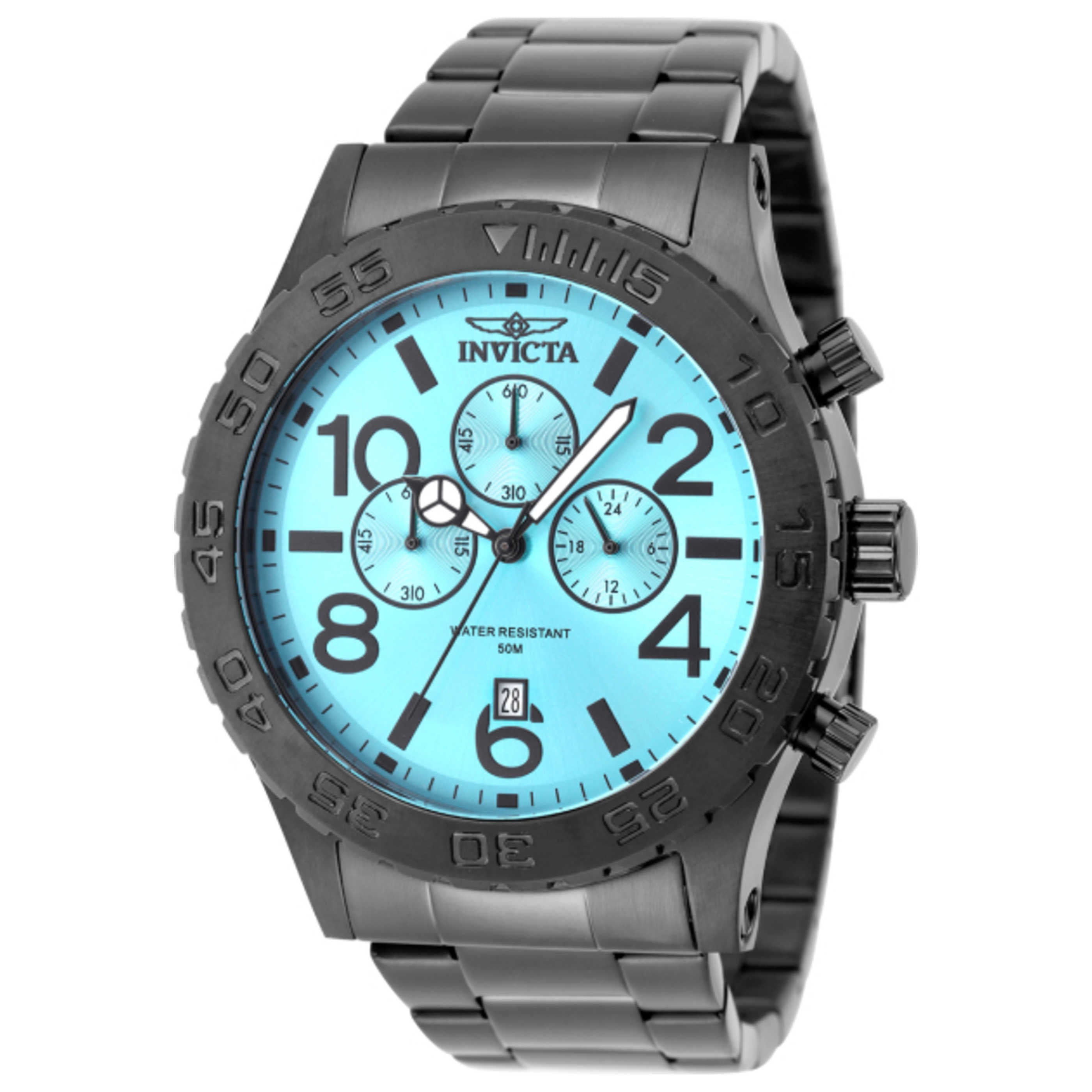 שעון לגבר Specialty של Invicta, קוורץ, 50 מ״מ