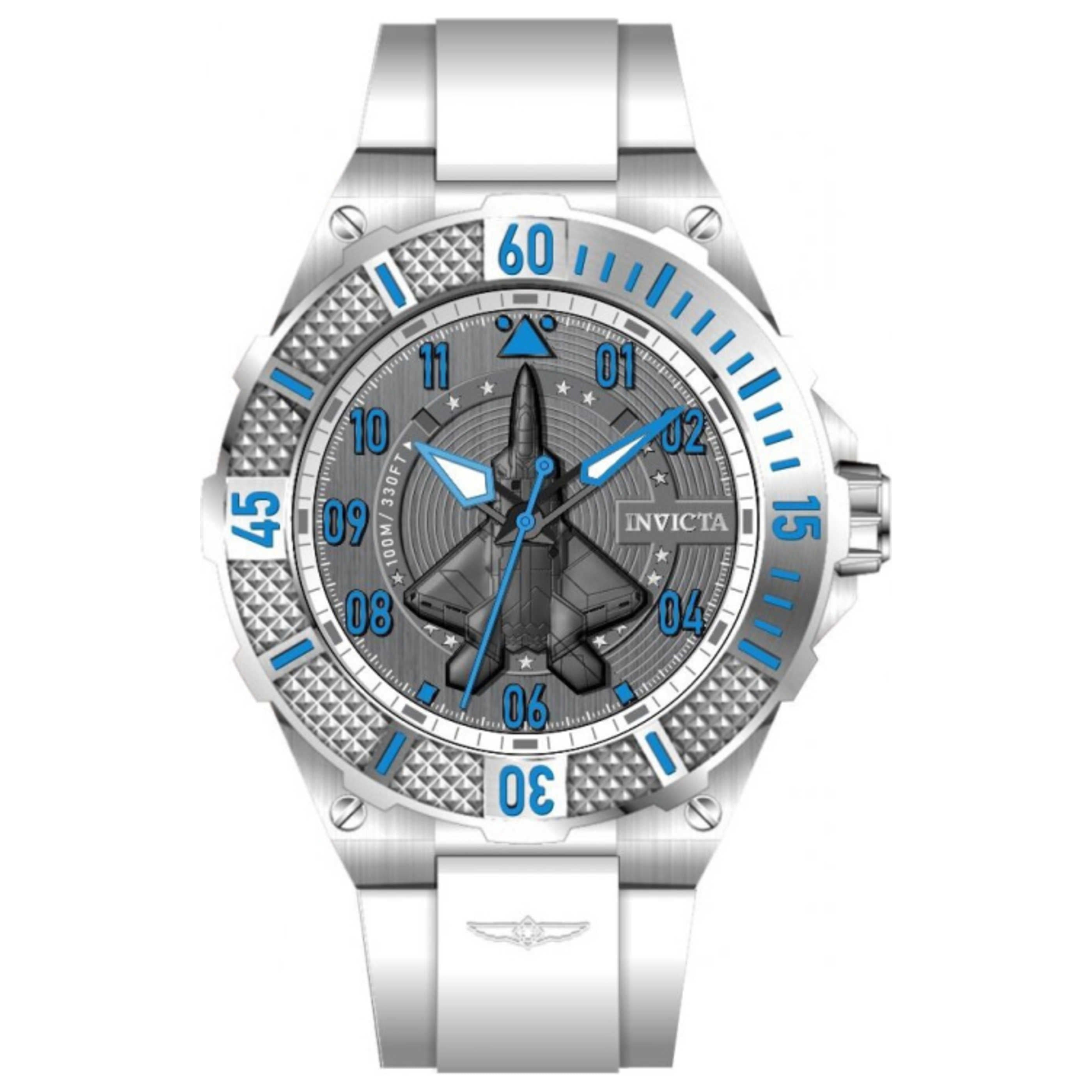 שעון לגבר Aviator של Invicta, קוורץ, 50 מ״מ