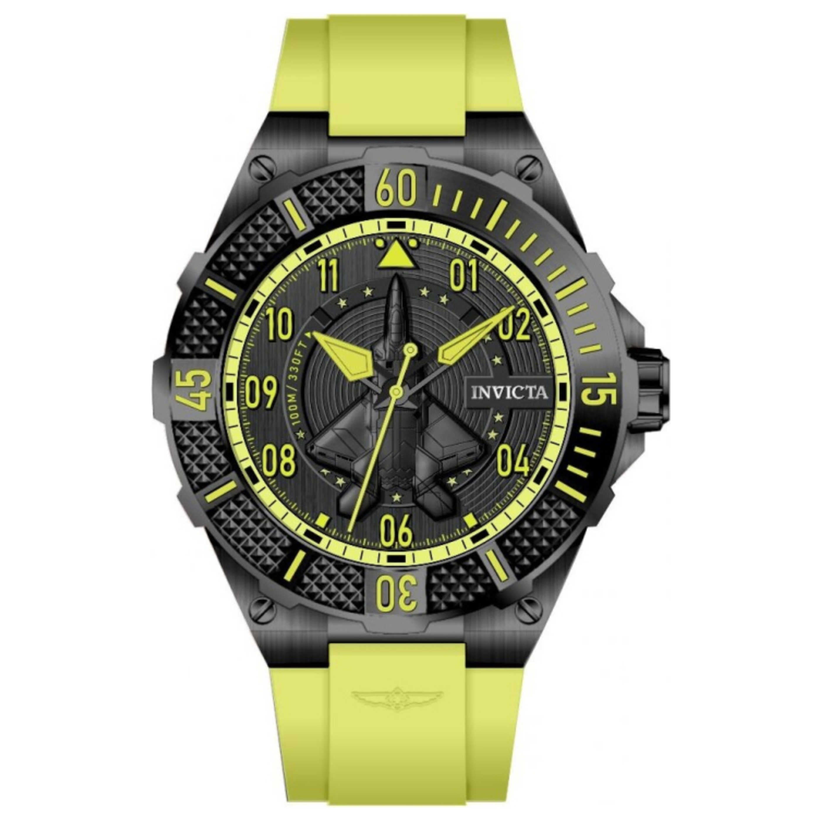 שעון לגבר Aviator של Invicta, קוורץ, 50 מ״מ