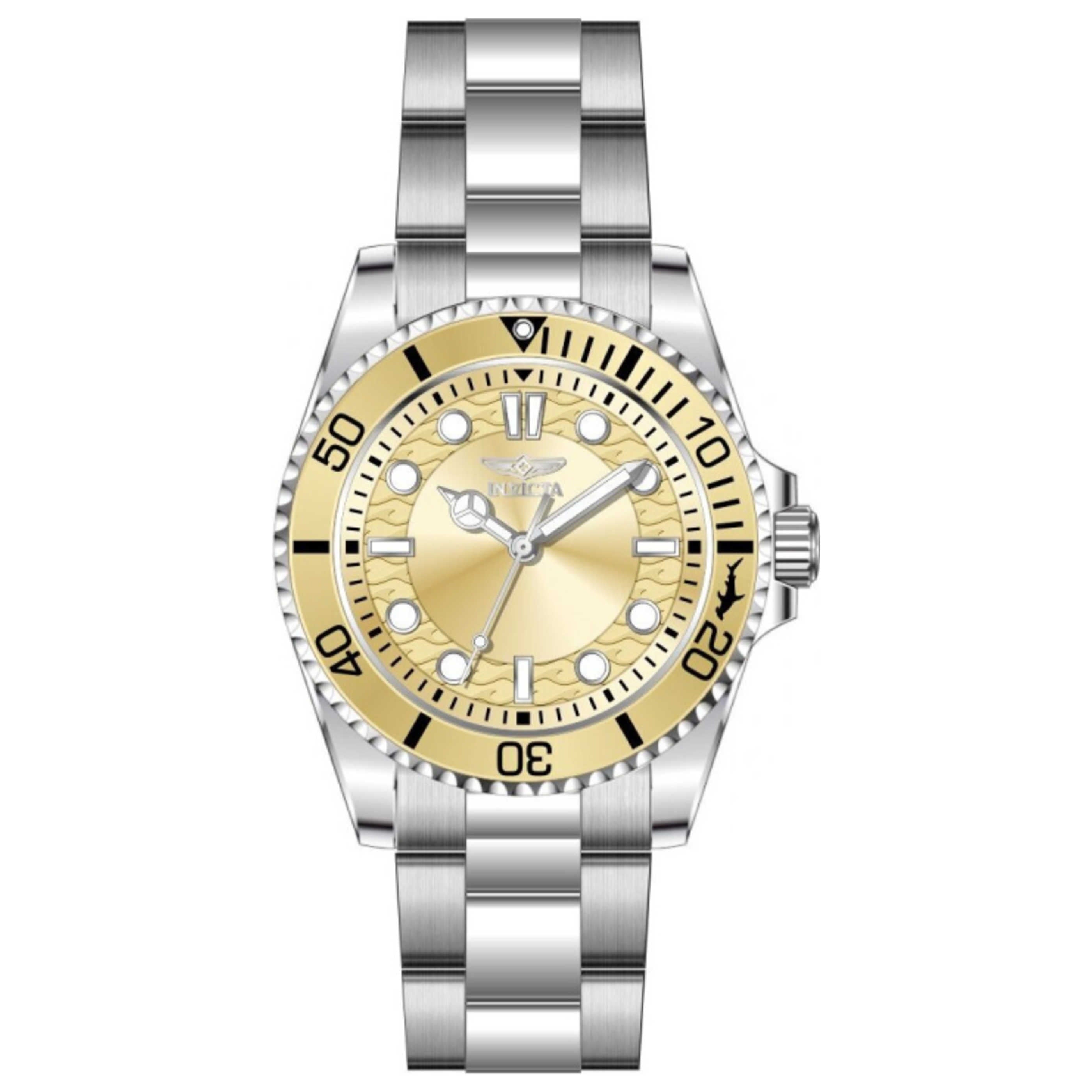 שעון לגבר Pro Diver של Invicta, קוורץ, 43 מ״מ