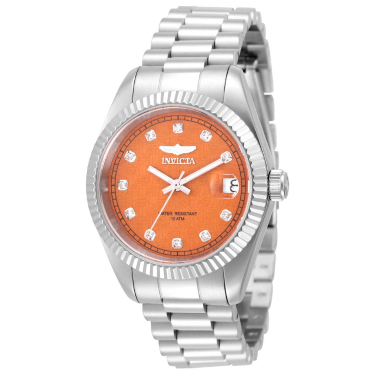 שעון Invicta מסדרת Diamond Specialty לנשים 36 מ״מ קוורץ