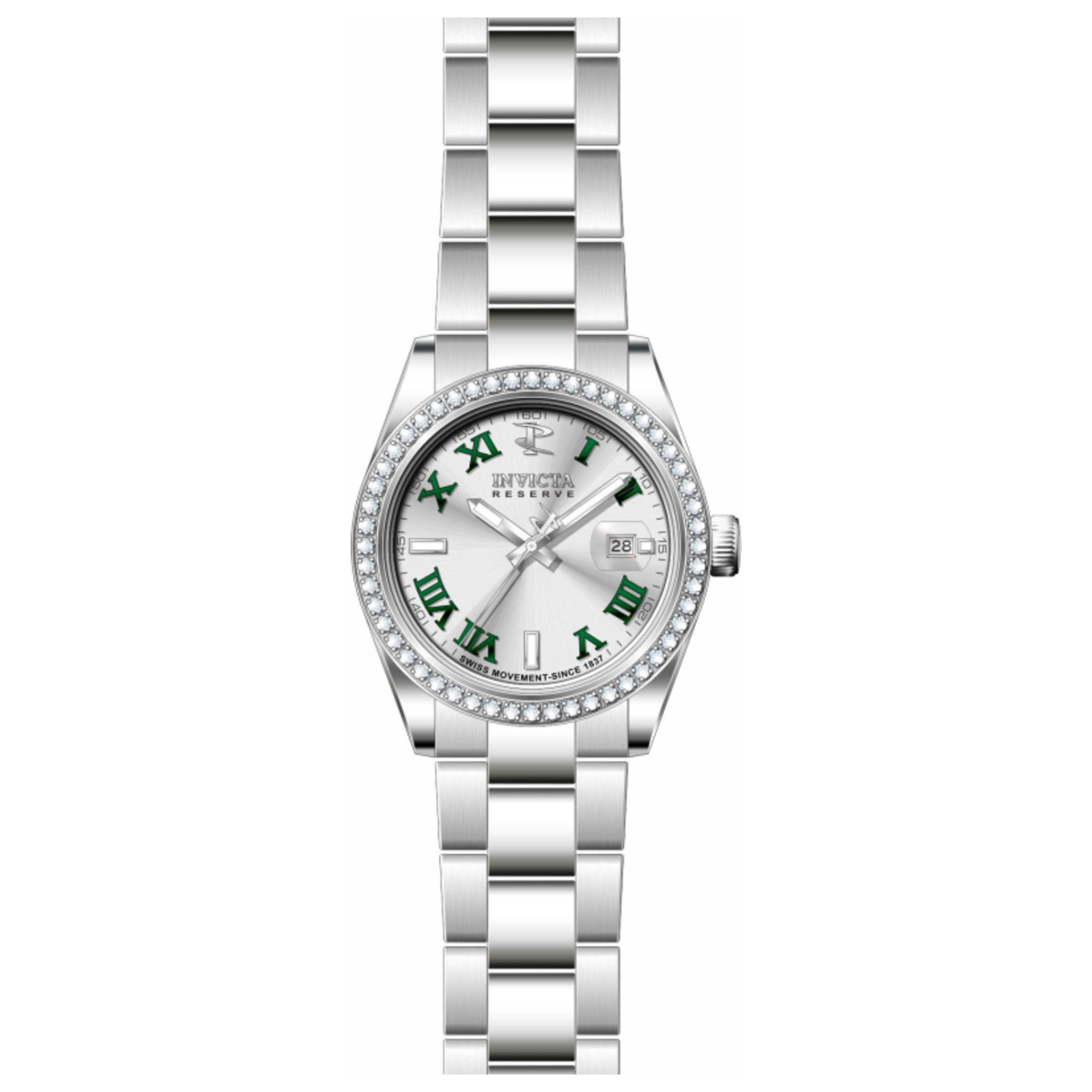 שעון לגבר Elite Diamond של Invicta, קוורץ, 41 מ״מ