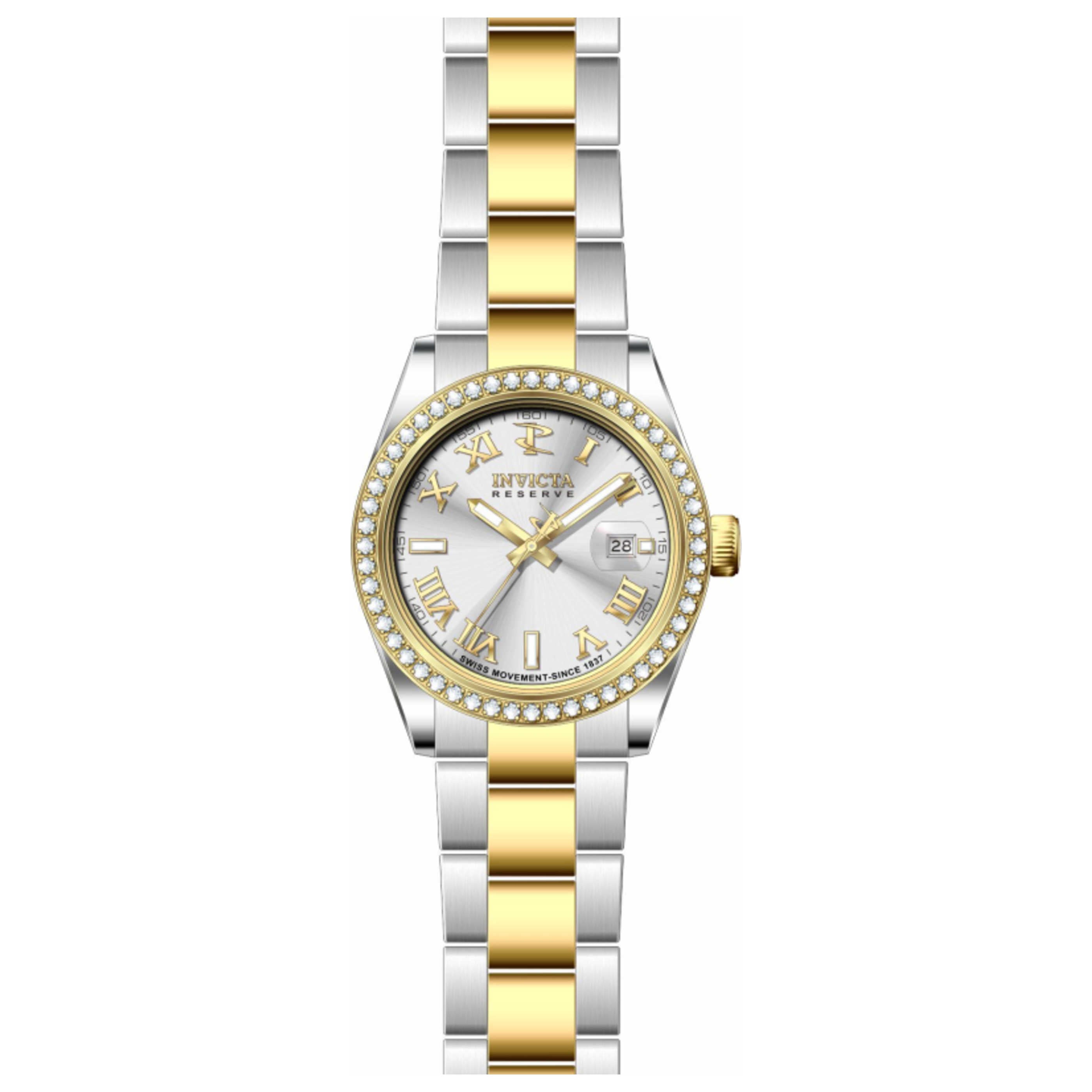 שעון לגבר Elite Diamond של Invicta, קוורץ, 42 מ״מ
