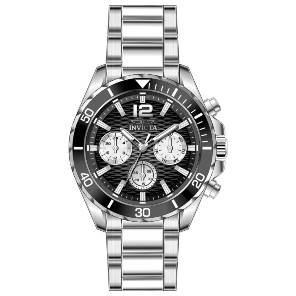 שעון Invicta דגם Pro Diver לגברים 43.5 מ״מ קוורץ