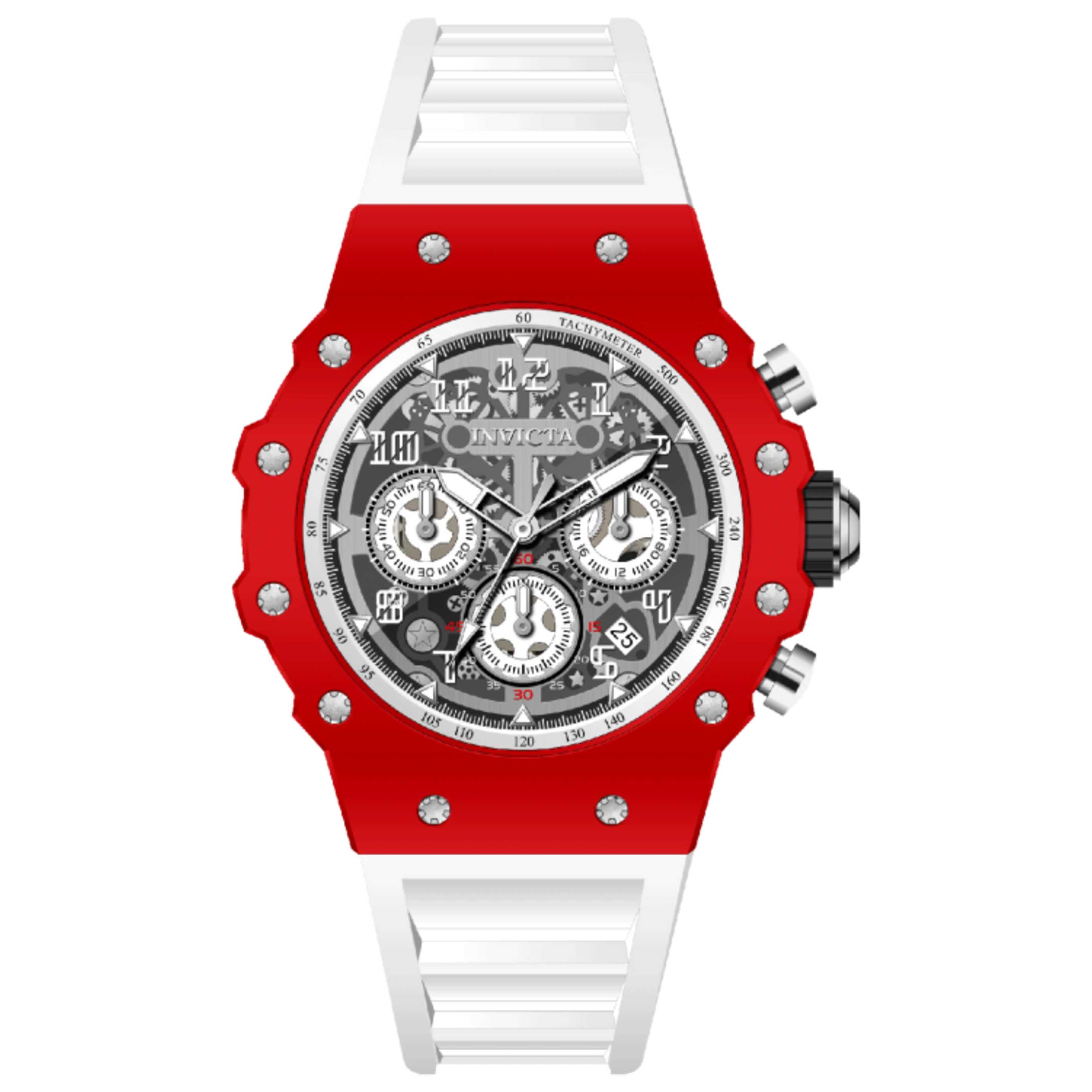 שעון לגבר Racing של Invicta, קוורץ, 43.5 מ״מ