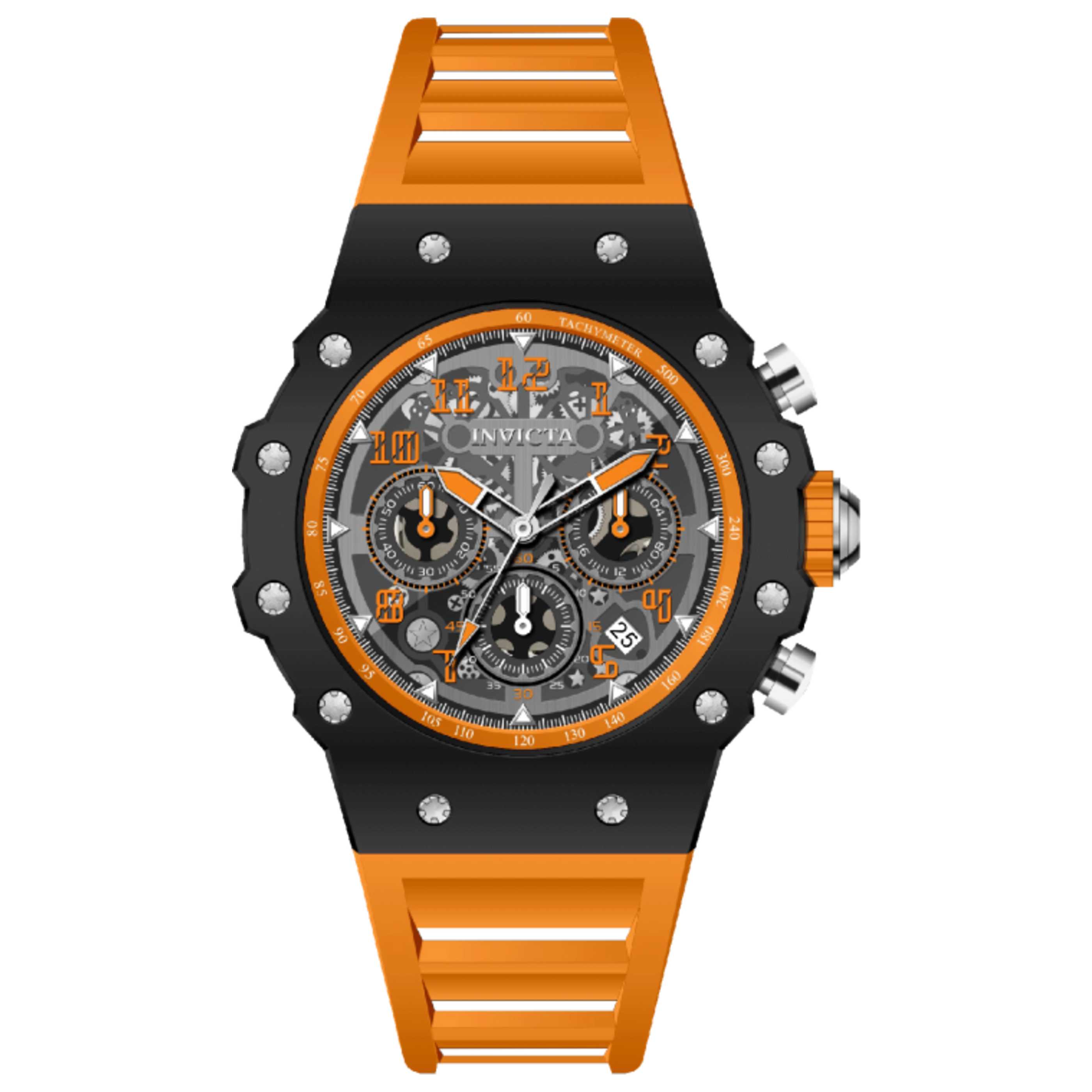שעון לגבר Invicta Racing של Invicta, קוורץ, 43.5 מ״מ