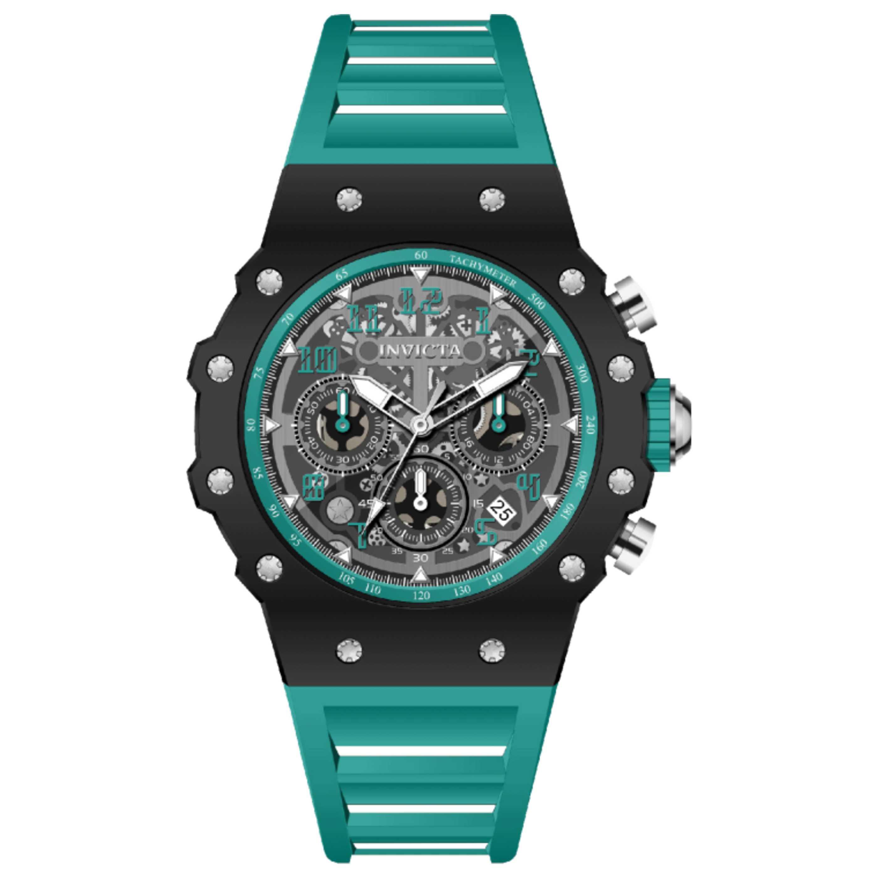 שעון לגבר Invicta Racing של Invicta, קוורץ, 43.5 מ״מ