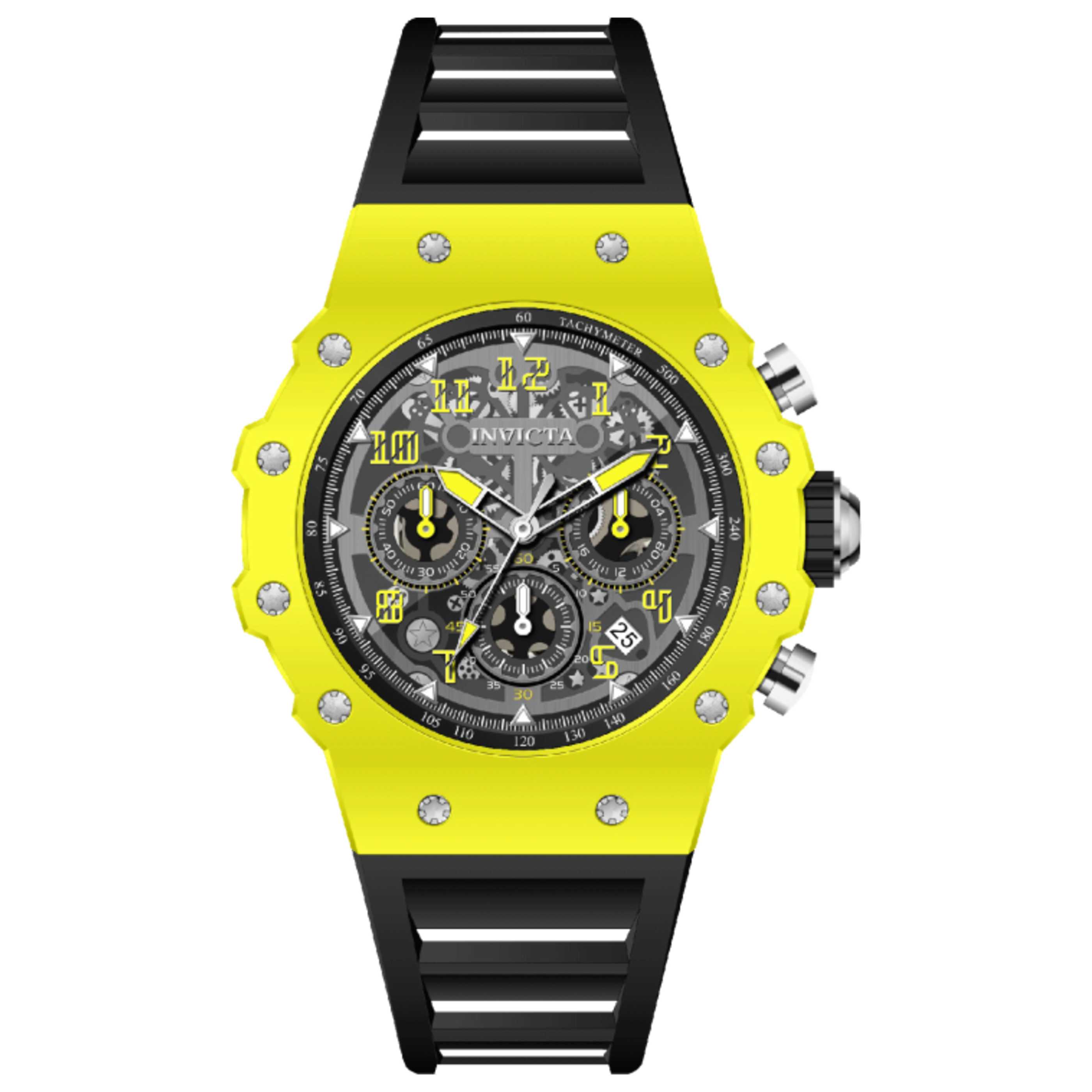שעון לגבר Invicta Racing של Invicta, קוורץ, 43.5 מ״מ