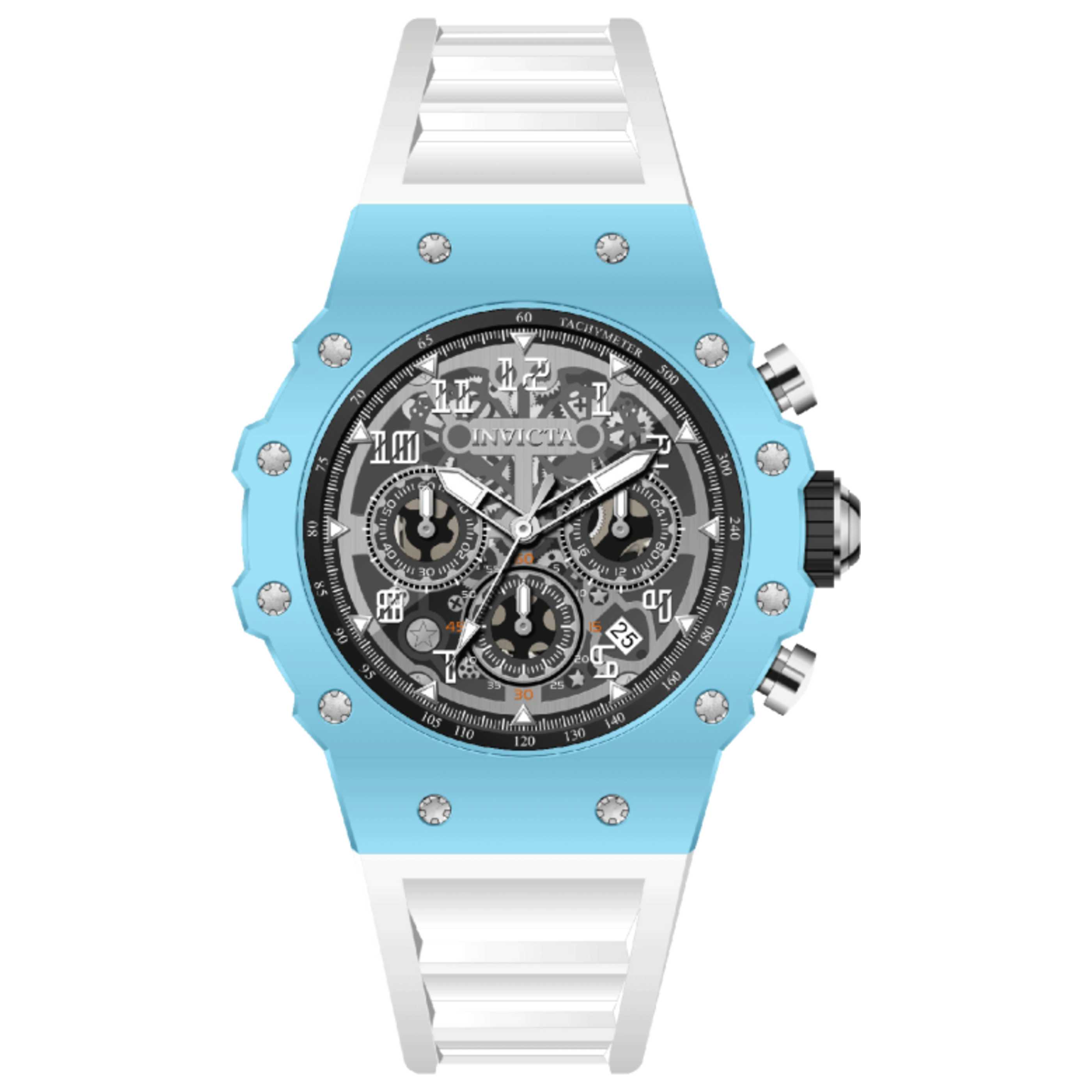 שעון לגבר Racing של Invicta, קוורץ, 43.5 מ״מ