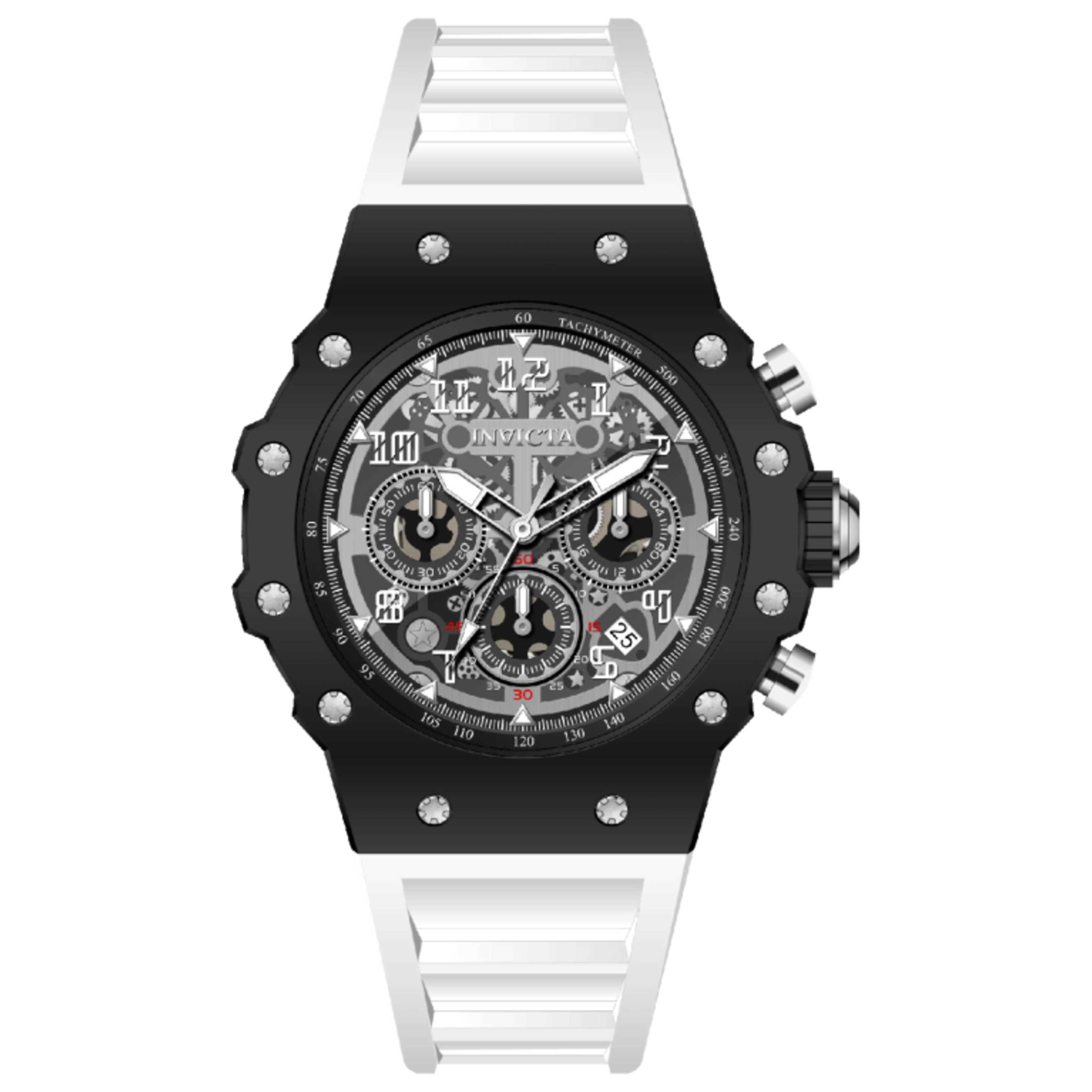 שעון לגבר Racing של Invicta, קוורץ, 43.5 מ״מ