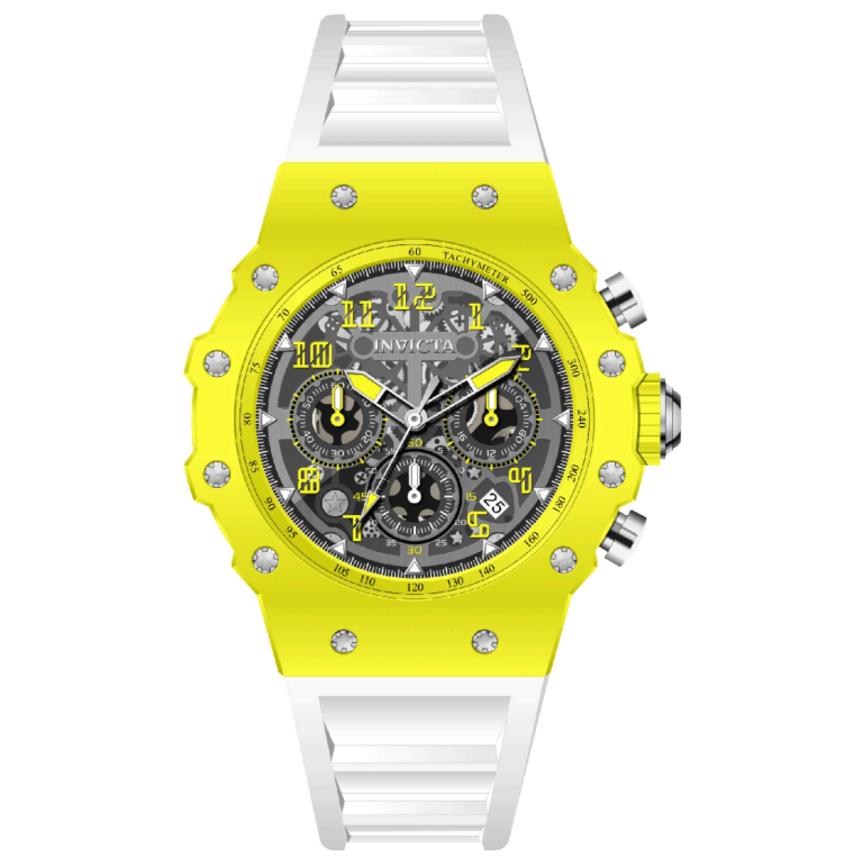 שעון לגבר Invicta Racing של Invicta, קוורץ, 43.5 מ״מ