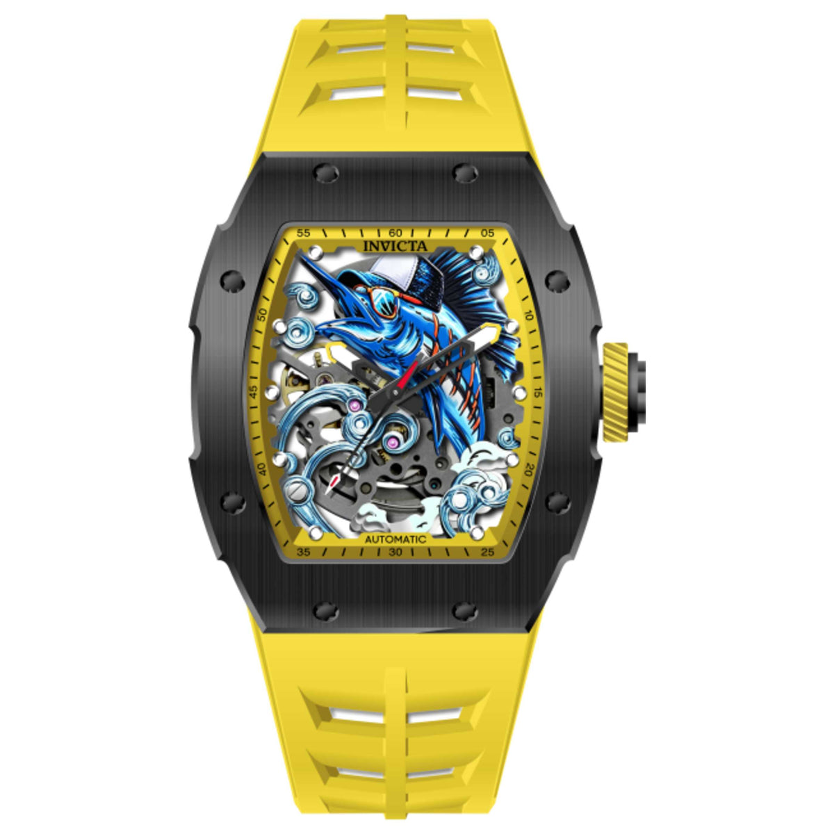 שעון Invicta דגם S1 Rally Swordfish לגברים 48 מ״מ אוטומטי
