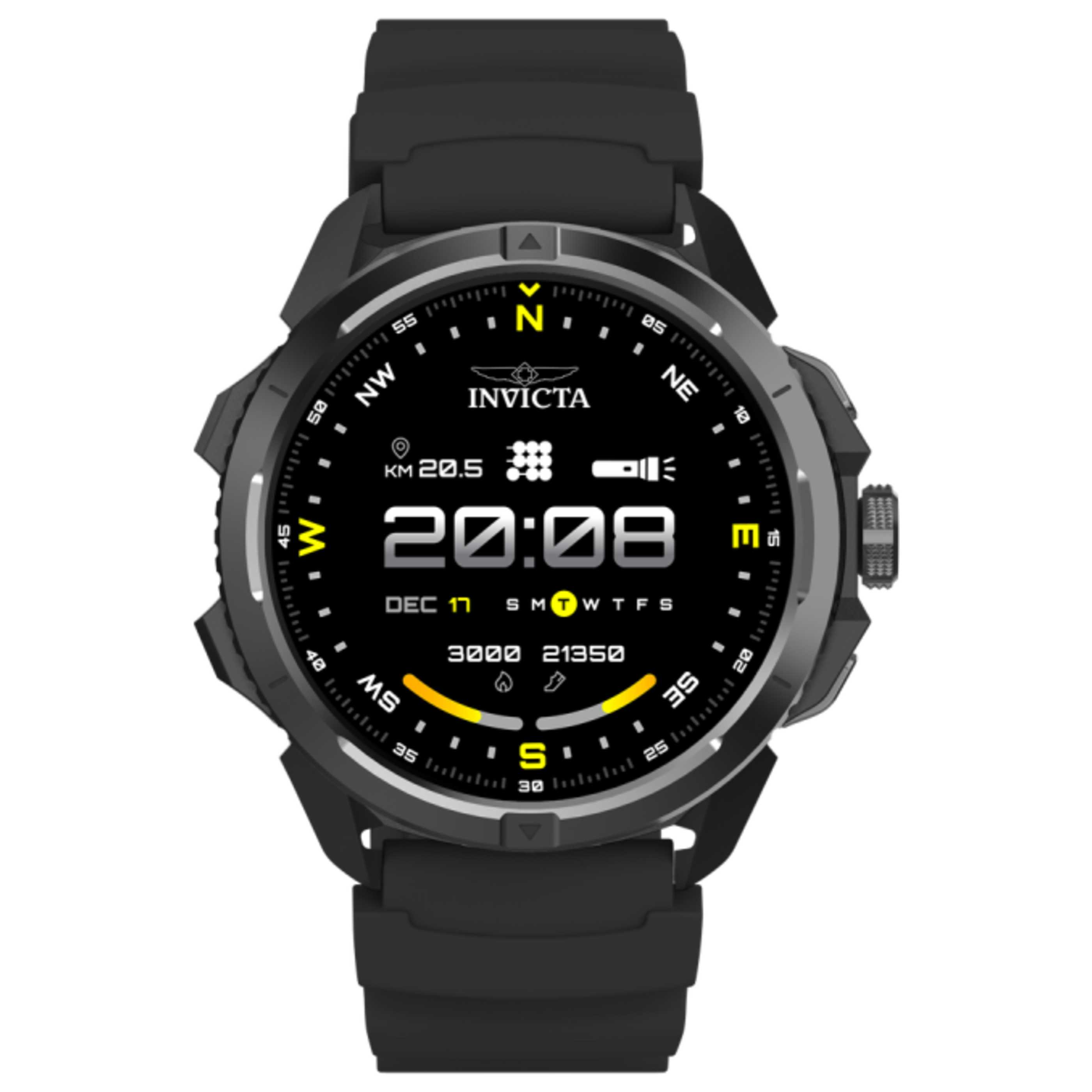 שעון יוניסקס I-Tech של Invicta, קוורץ, 53.65 מ״מ