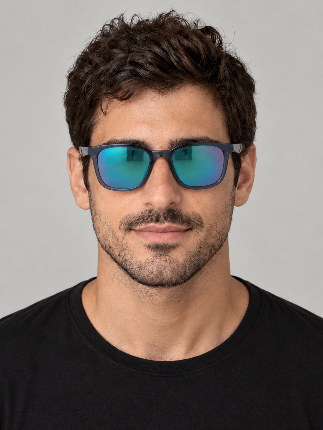 משקפי שמש Nike דגם Radeon לגברים 52 מ״מ בצבע שחור