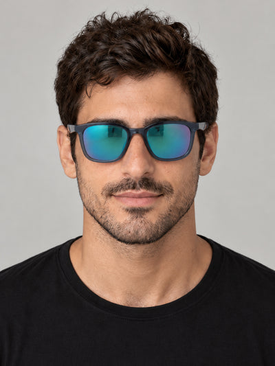 משקפי שמש Nike דגם Radeon לגברים 52 מ״מ בצבע שחור