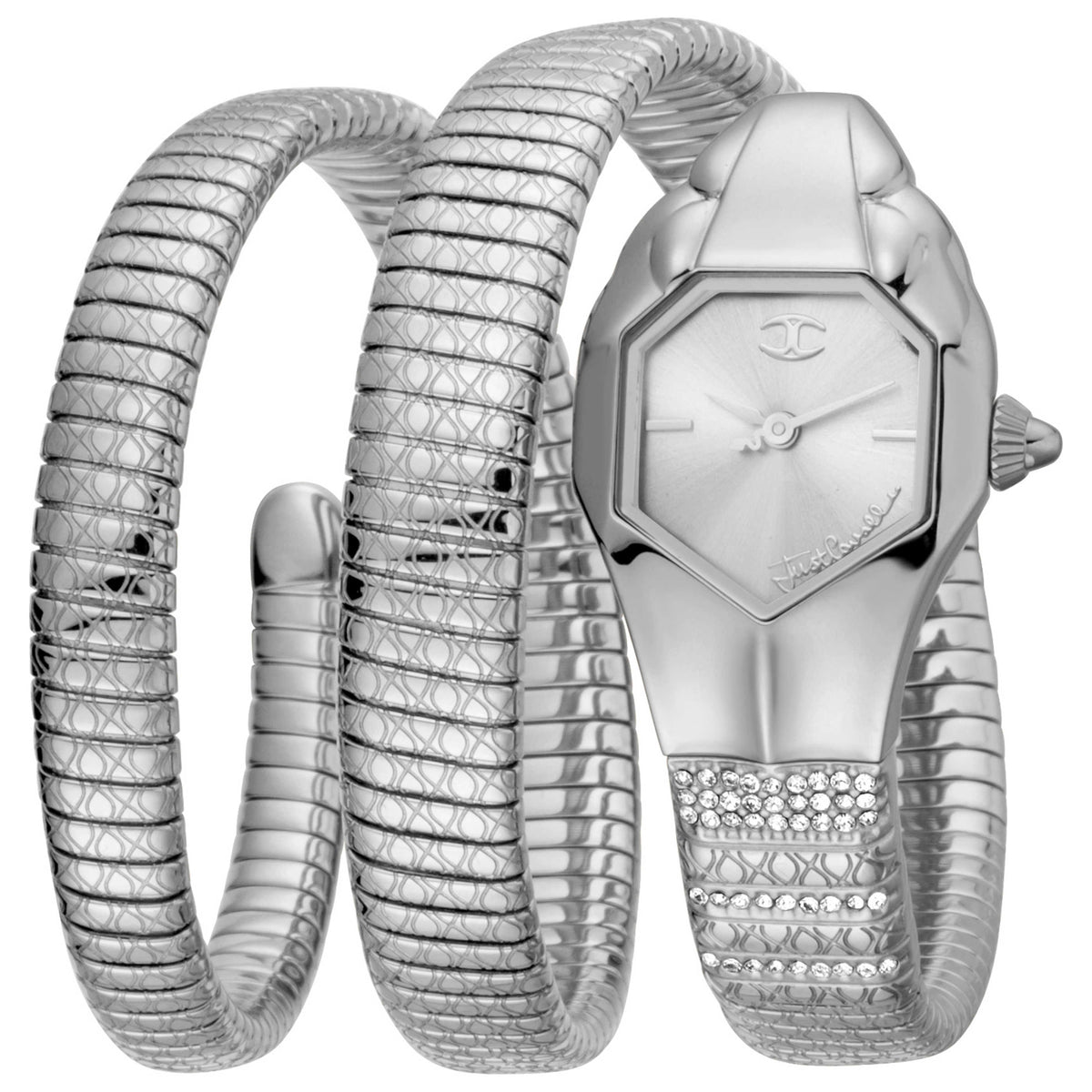 Just Cavalli Women's Glam Snake 22mm Quartz Watch JC1L112M0015