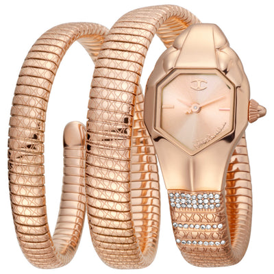 Just Cavalli Women's Glam Snake 22mm Quartz Watch JC1L112M0035