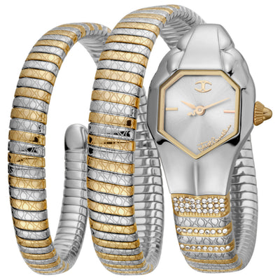 Just Cavalli Women's Glam Snake 22mm Quartz Watch JC1L112M0045
