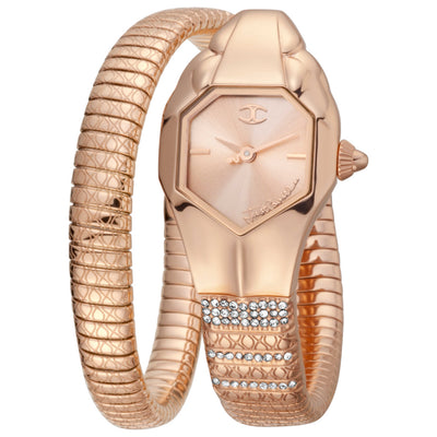 שעון Just Cavalli דגם Snake לנשים 22 מ״מ קוורץ