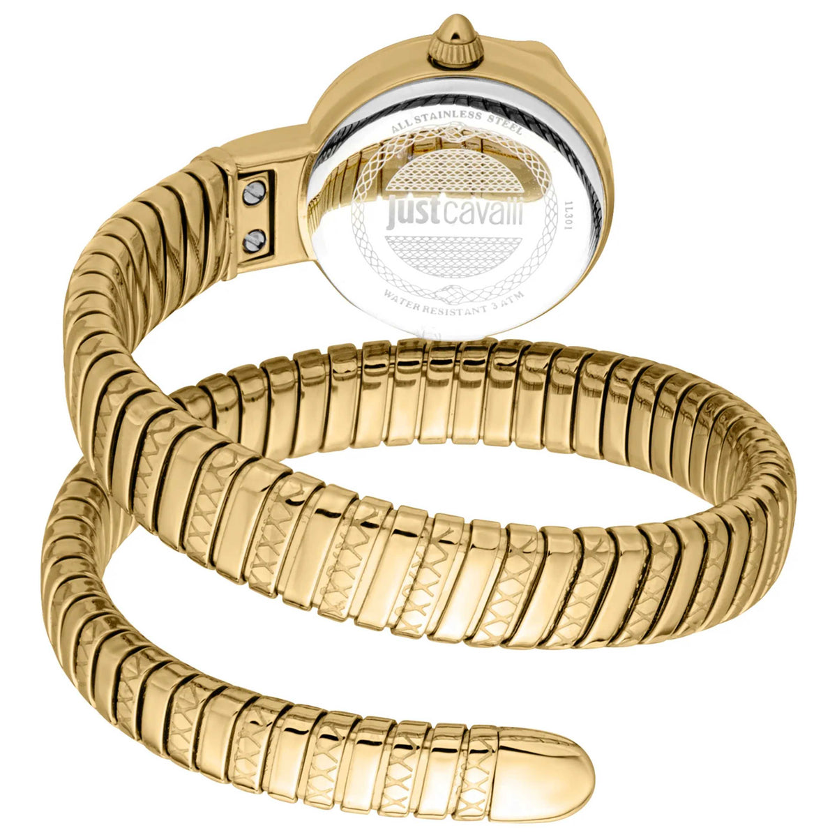 שעון Just Cavalli דגם Cerchio Snake לנשים 23 מ״מ קוורץ