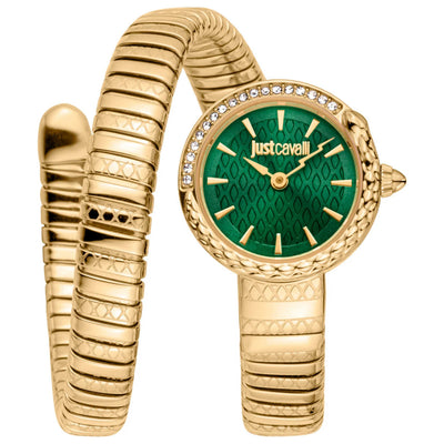 שעון Just Cavalli דגם Cerchio Snake לנשים 23 מ״מ קוורץ