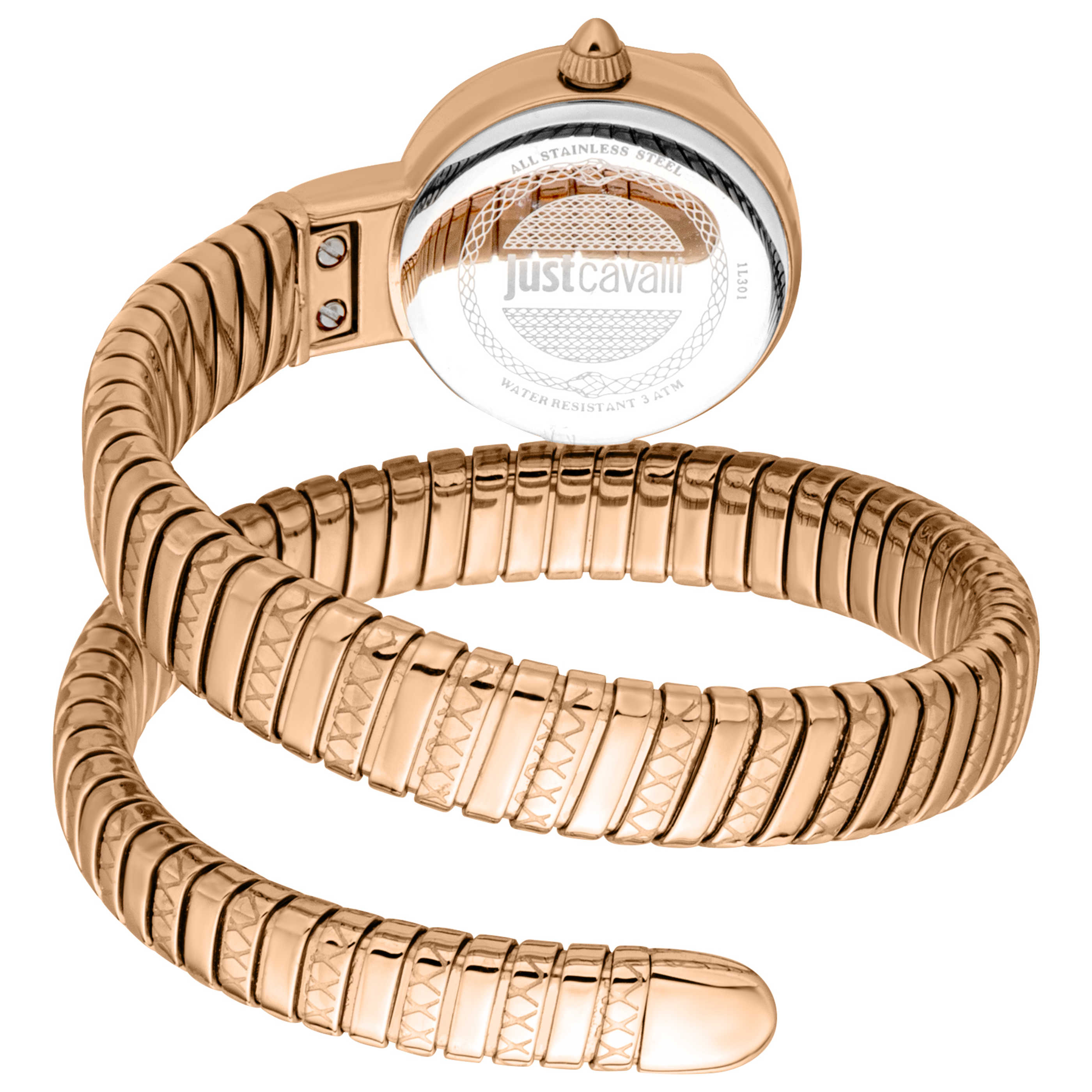 שעון לאישה Snake של Just Cavalli, קוורץ, 22 מ״מ