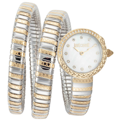 Just Cavalli Women's Signature Snake 23mm Quartz Watch JC1L302M0055