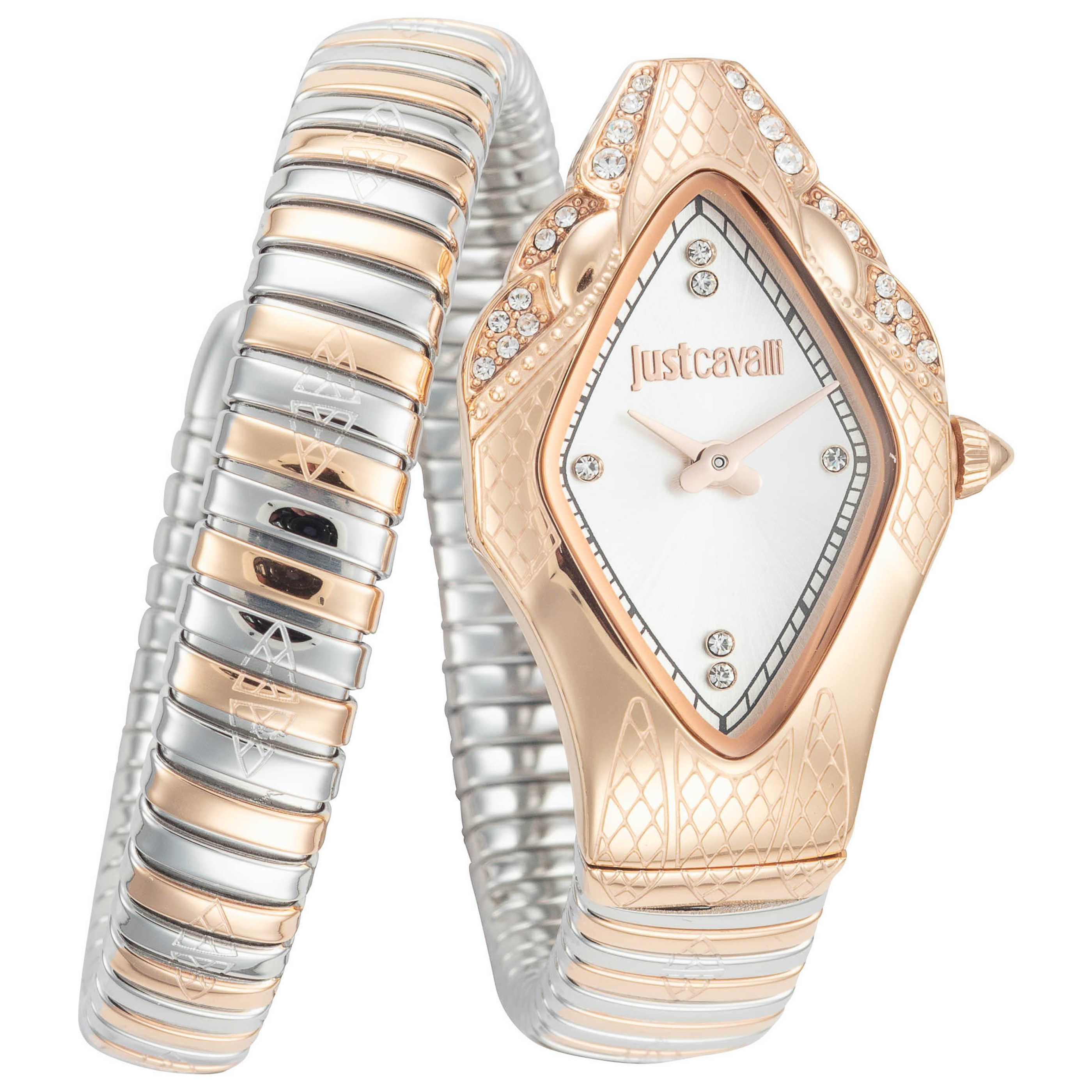 שעון לאישה Snake של Just Cavalli, קוורץ, 22 מ״מ
