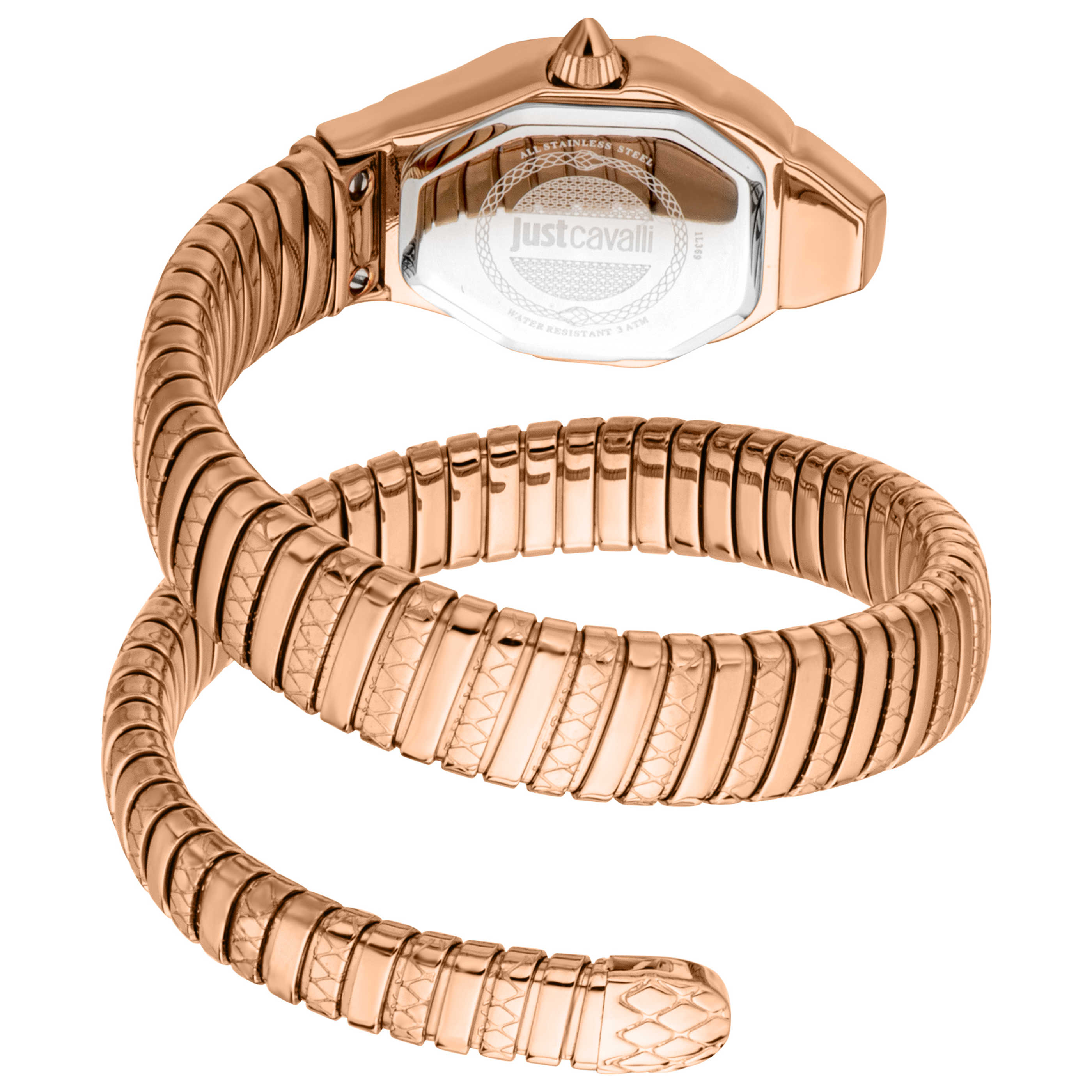 שעון לאישה Snake של Just Cavalli, קוורץ, 22 מ״מ