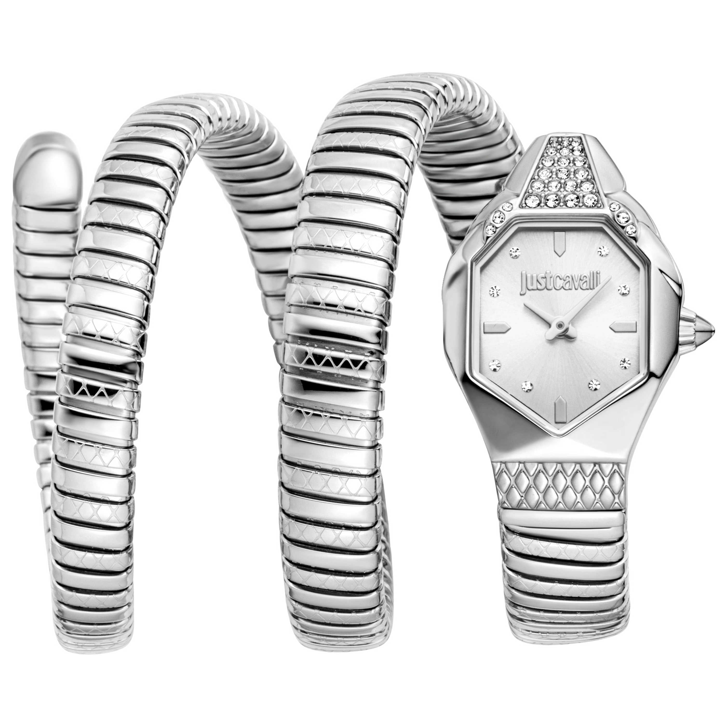 שעון לאישה Snake של Just Cavalli, קוורץ, 22 מ״מ
