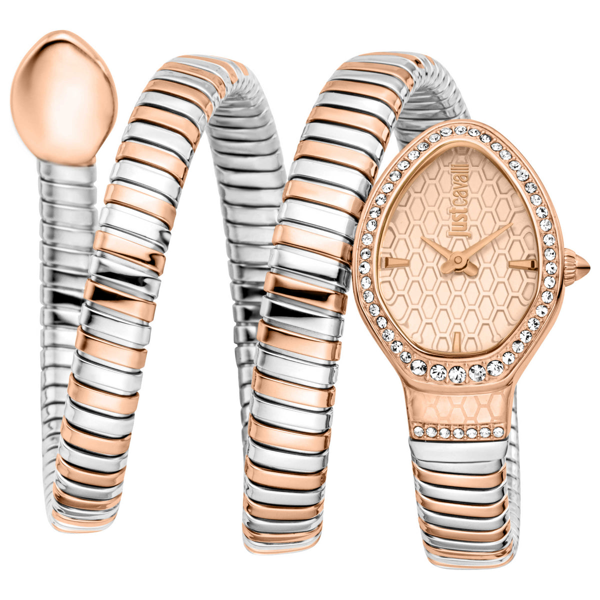 Just Cavalli Women's Carezza 22mm Rose Gold Quartz Watch JC1L372M0065