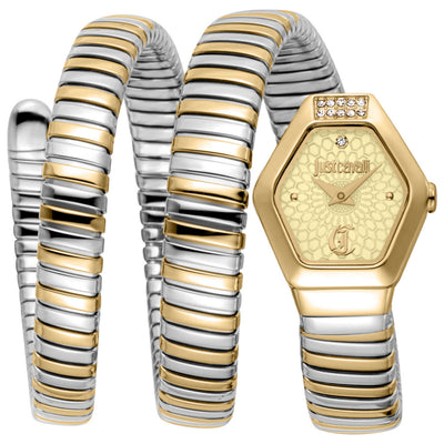 שעון Just Cavalli דגם Snake לנשים 22.5 מ״מ קוורץ