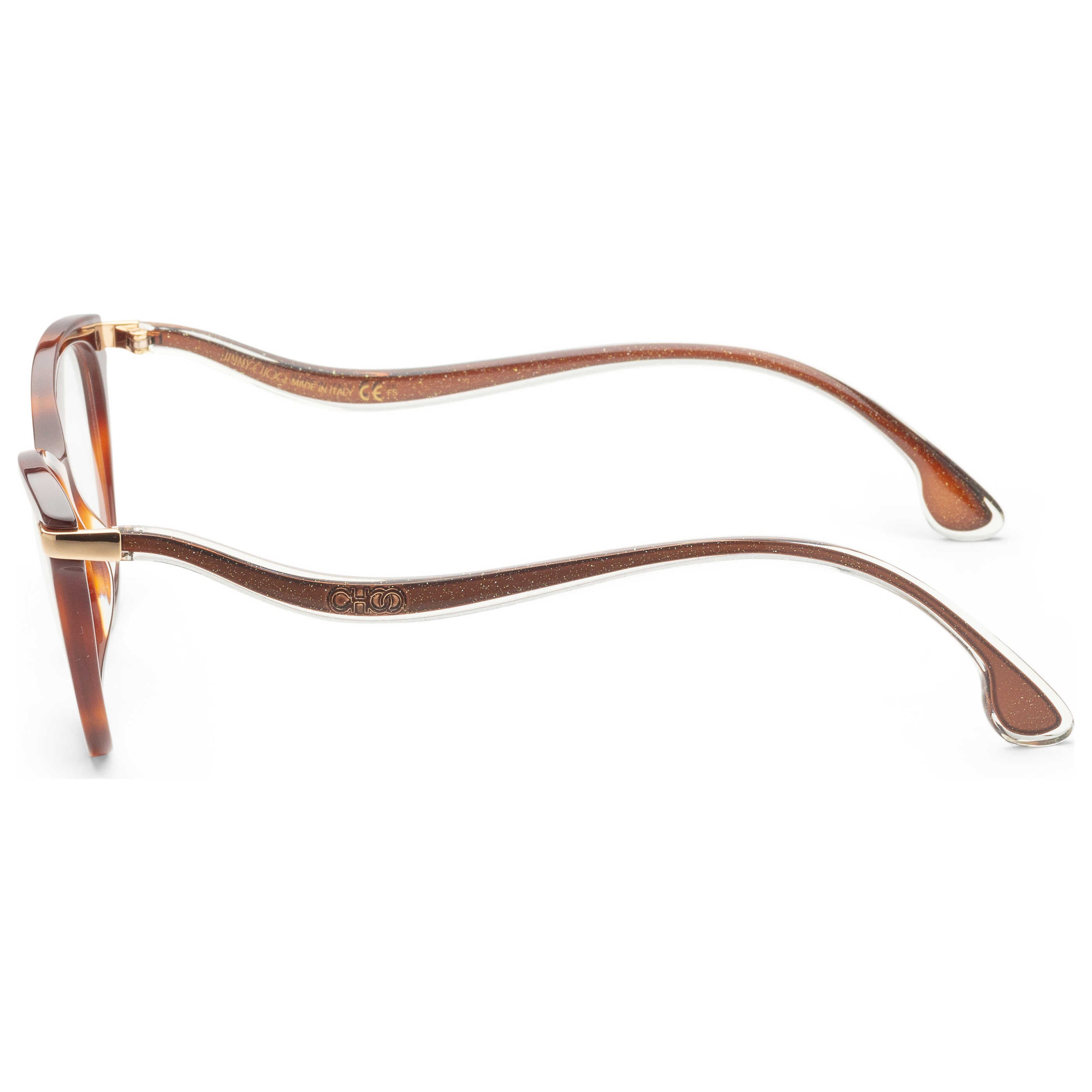 משקפי ראייה Jimmy Choo דגם Core לנשים 54 מ״מ בצבע הוואנה