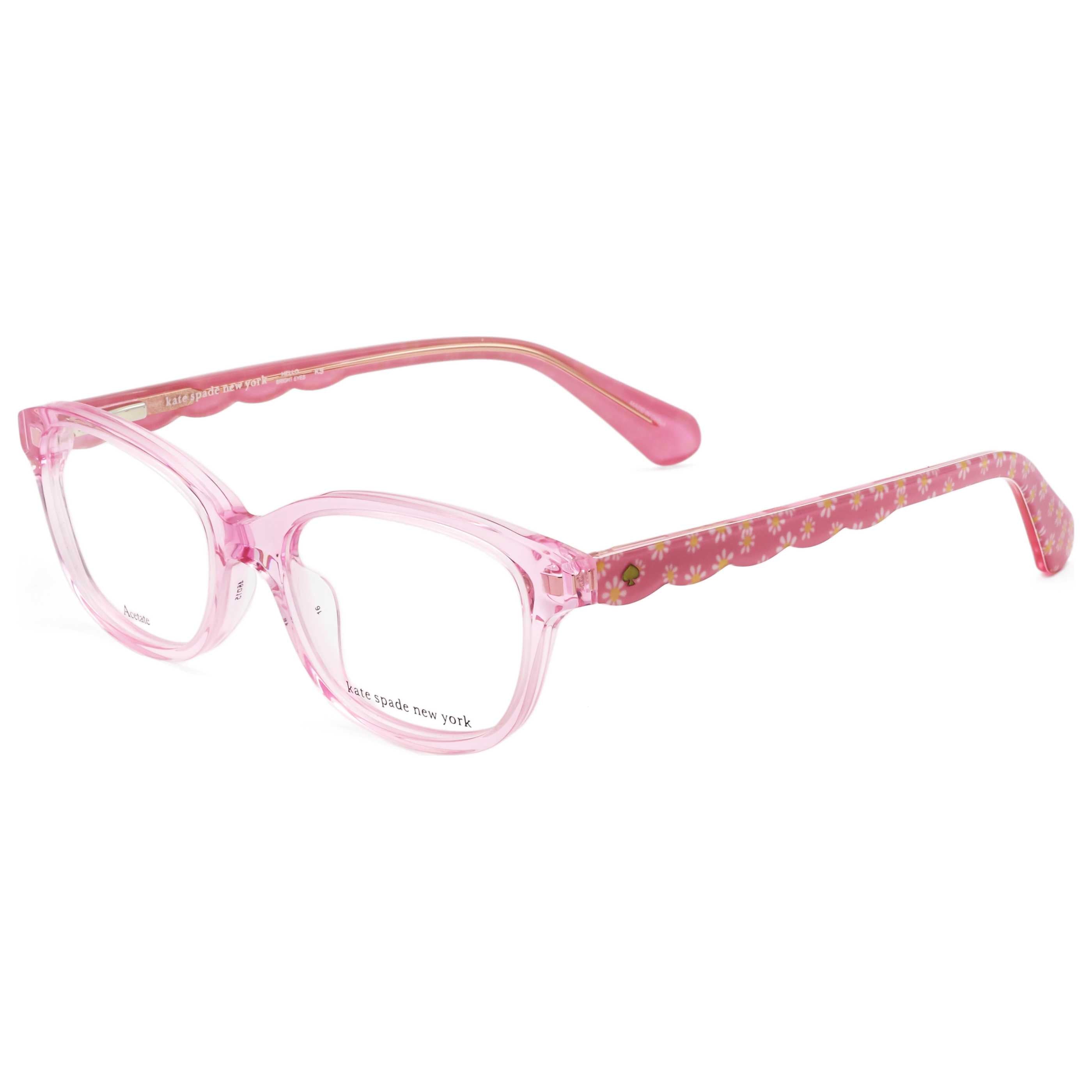 משקפי ראייה Kate Spade דגם Kids יוניסקס 46 מ״מ בצבע ורוד Flower
