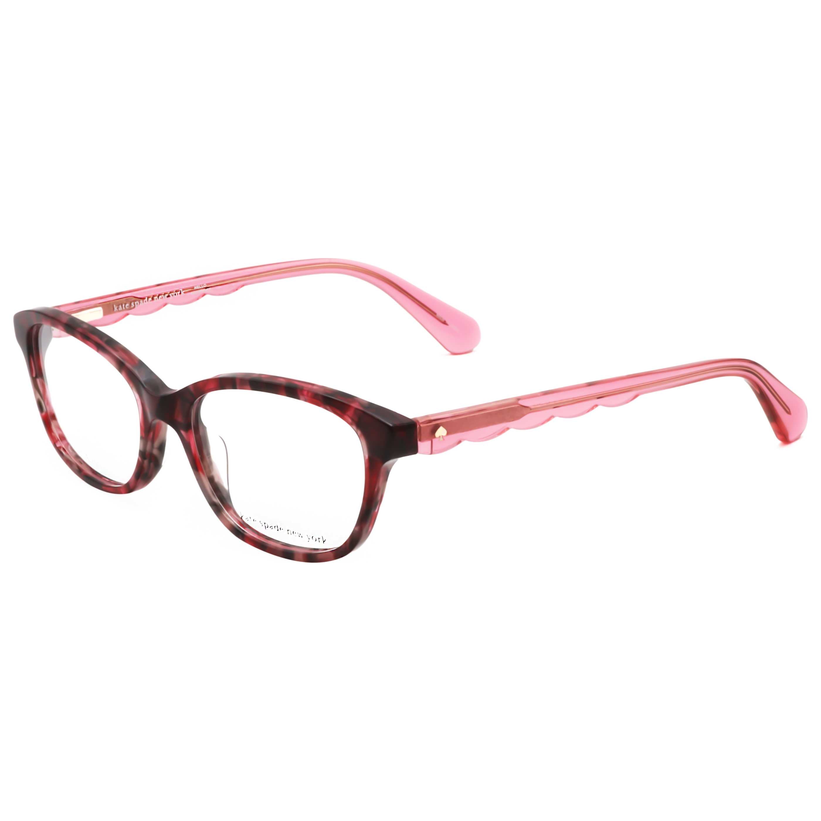 משקפי ראייה Kate Spade דגם Kids יוניסקס 48 מ״מ בצבע ורוד הוואנה