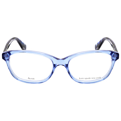 משקפי ראייה Kate Spade דגם Kids יוניסקס 48 מ״מ בצבע שקוף כחול הוואנה