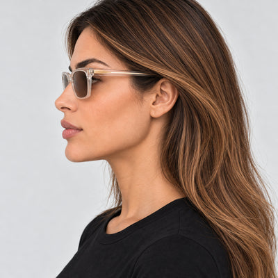 Kate Young Women's 52mm Crystal  Sunglasses K532-CRY-52