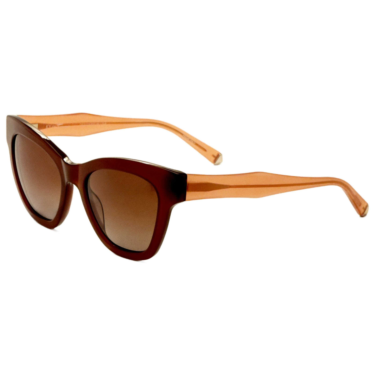 Kate Young Charlotte Women's 55mm Amber Sunglasses K538-AMB-55