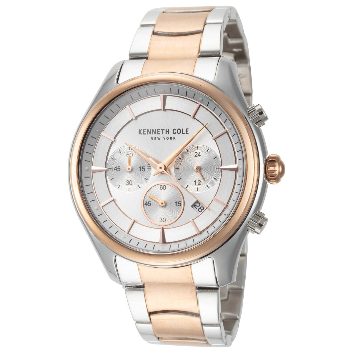 שעון Kenneth Cole דגם Kc50946003 לגברים 45.5 מ״מ כרונוגרף קוורץ