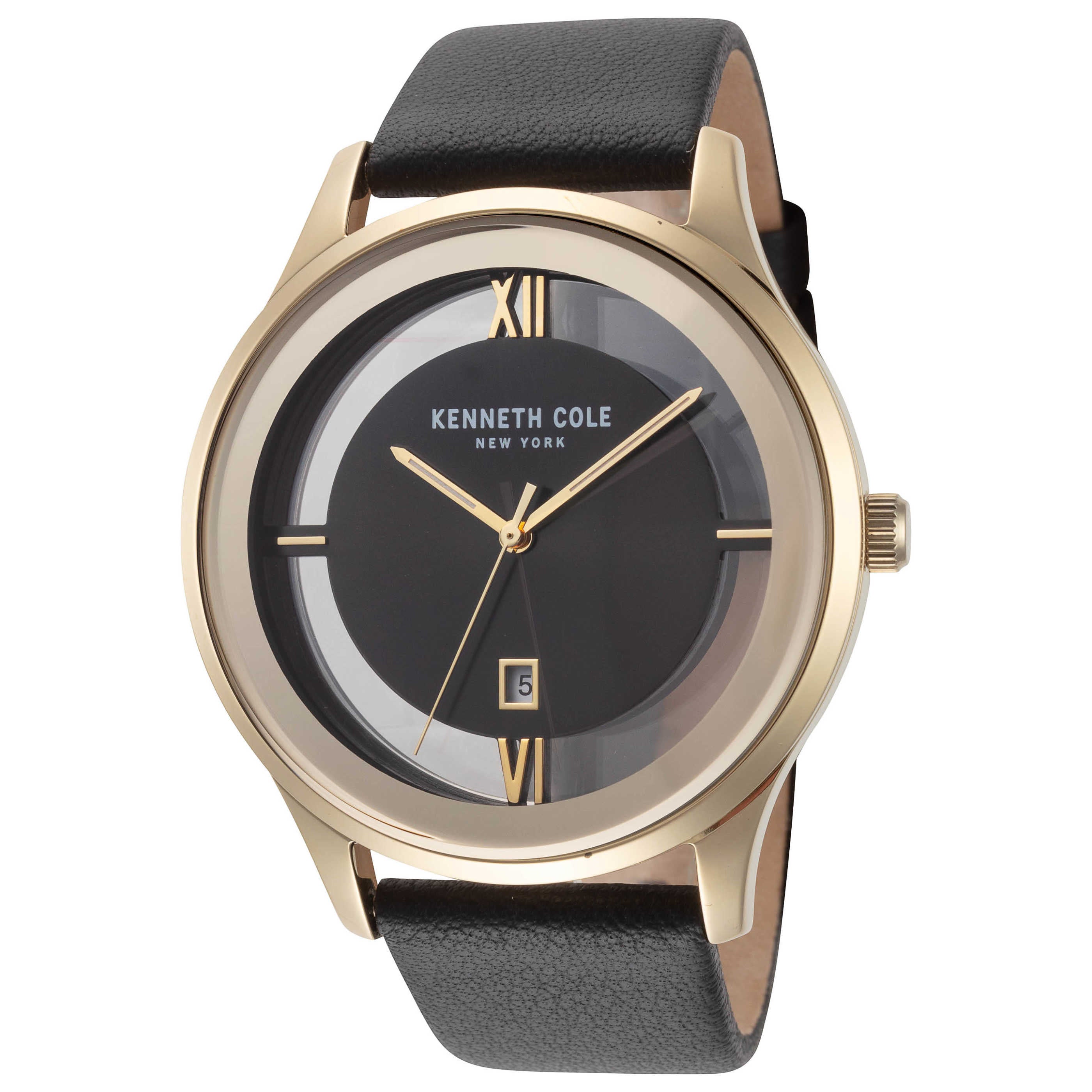 שעון Kenneth Cole דגם Kc50979008 לגברים 44 מ״מ קוורץ