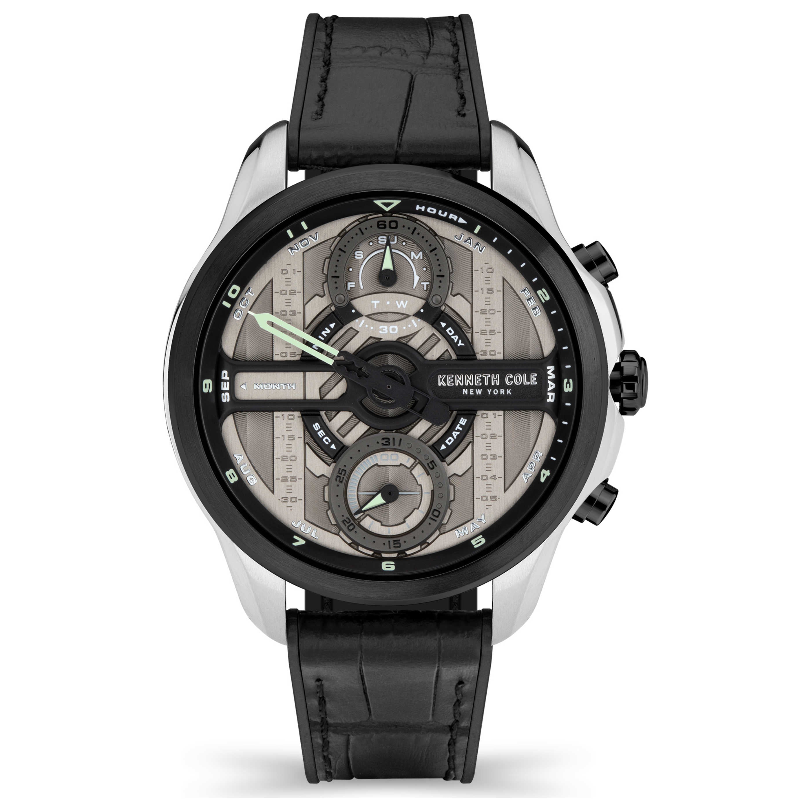 שעון Kenneth Cole דגם Kcwgo2125504 לגברים 44 מ״מ קוורץ