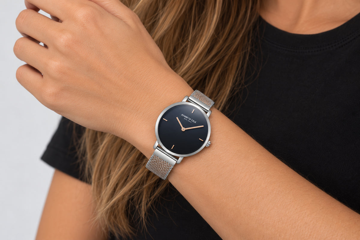 שעון Kenneth Cole דגם Classic לנשים 38 מ״מ קוורץ