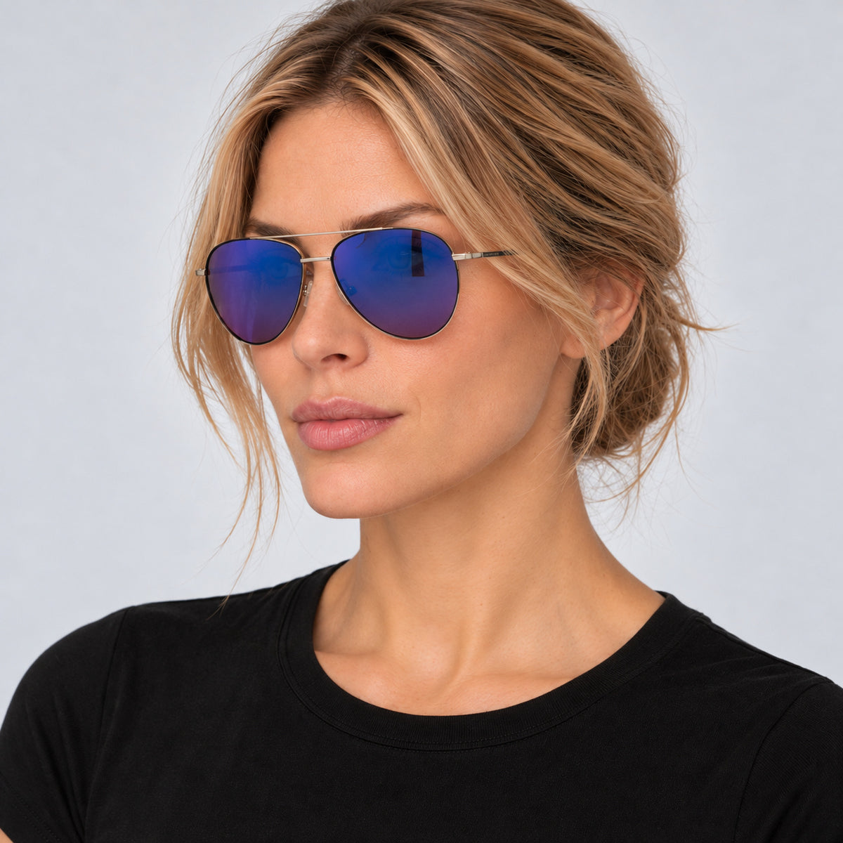 Karl Lagerfeld Unisex 59 mm Silver Sunglasses KL360S-040-59